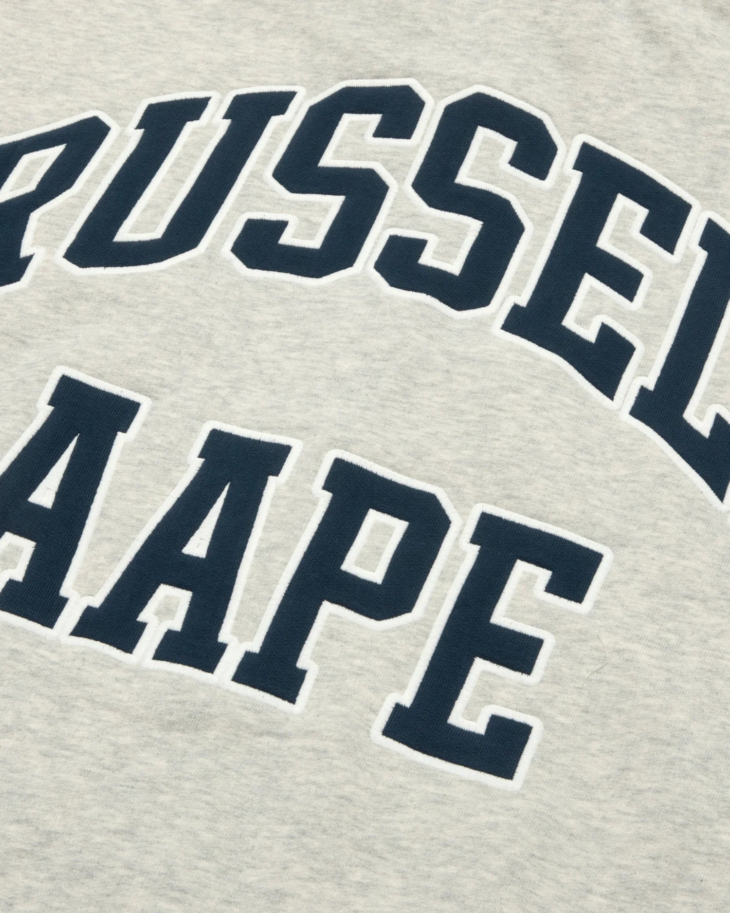 X Russell Athletic AAPEUNVS logo zip-up hoodie - Image 3