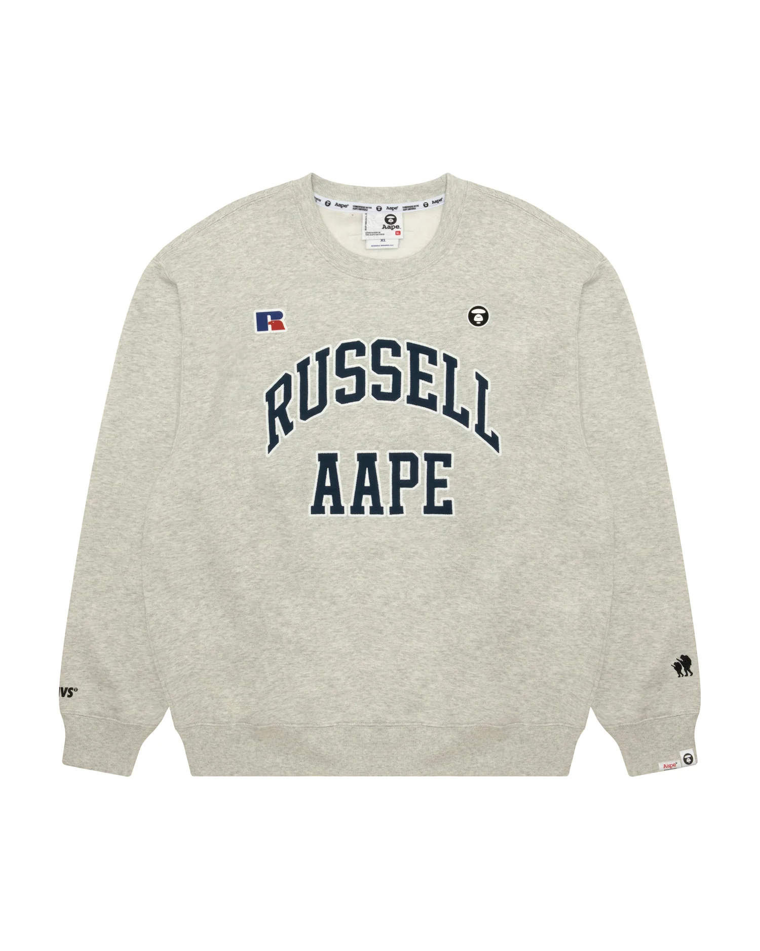 X Russell Athletic AAPEUNVS logo sweatshirt