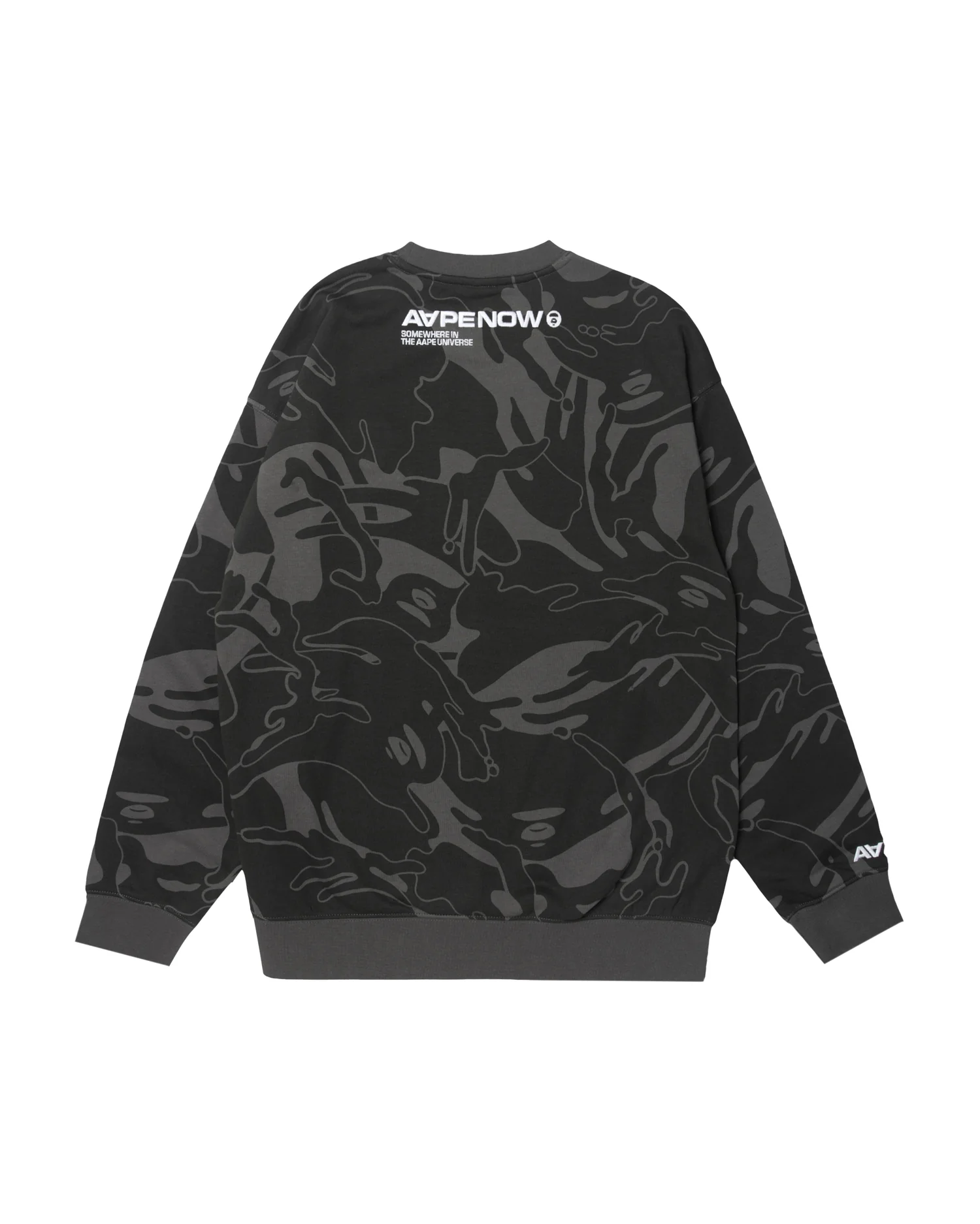 Moonface patch camo sweatshirt - Image 12