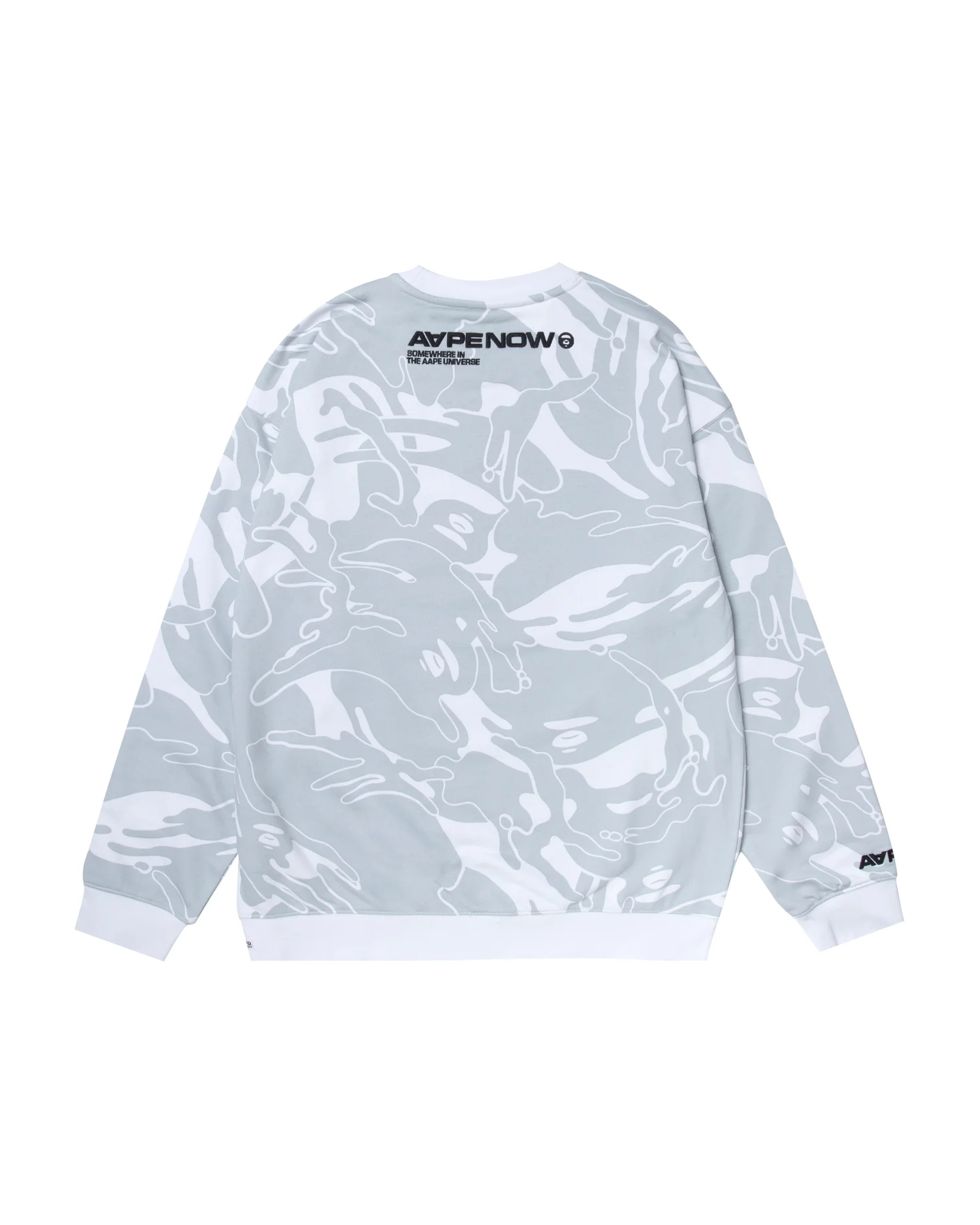 Moonface patch camo sweatshirt - Image 17