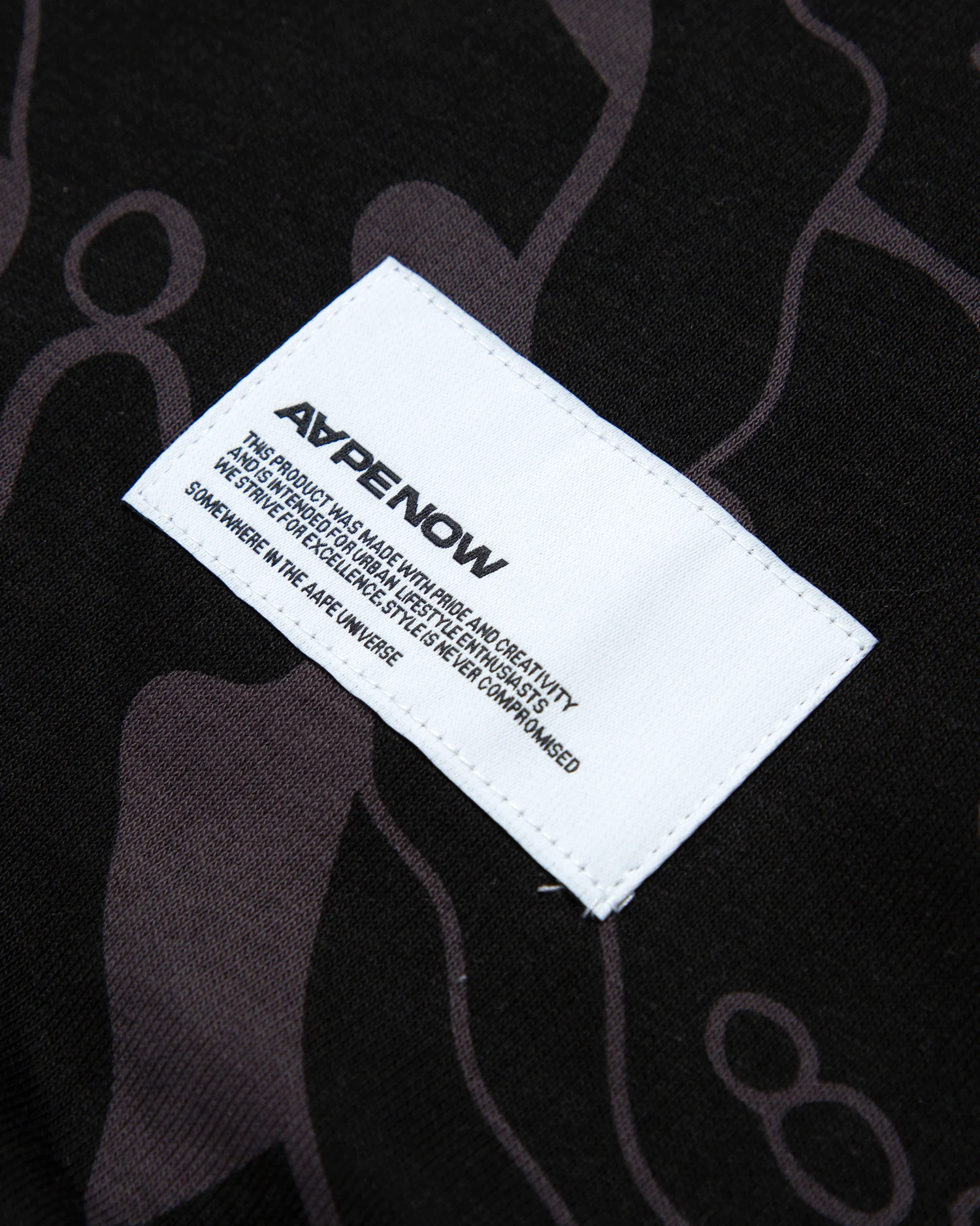 Moonface patch camo sweatshirt - Image 5