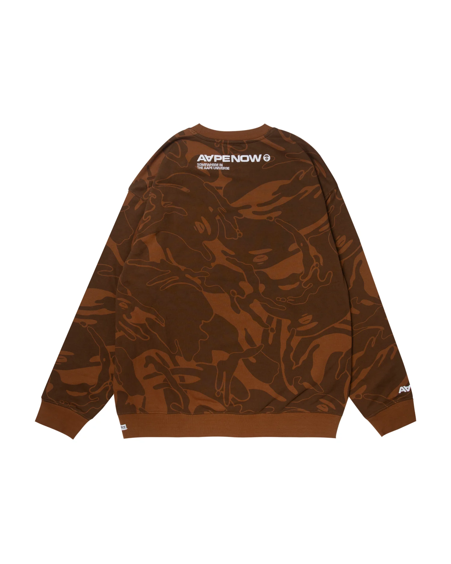 Moonface patch camo sweatshirt - Image 7