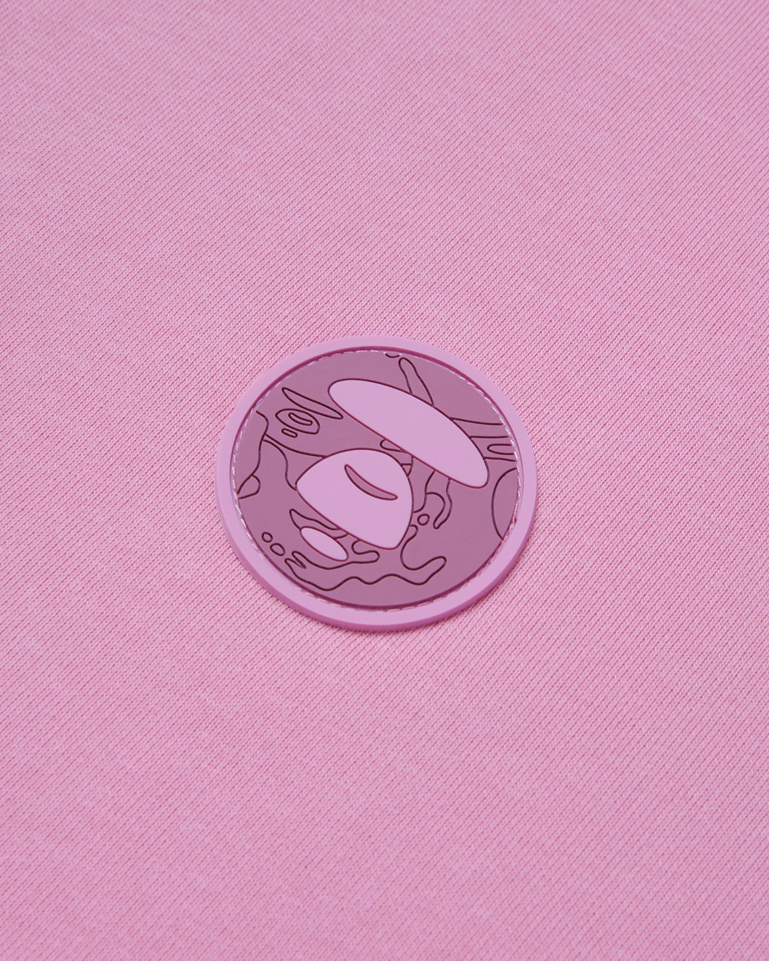 Moonface patch hoodie - Image 13