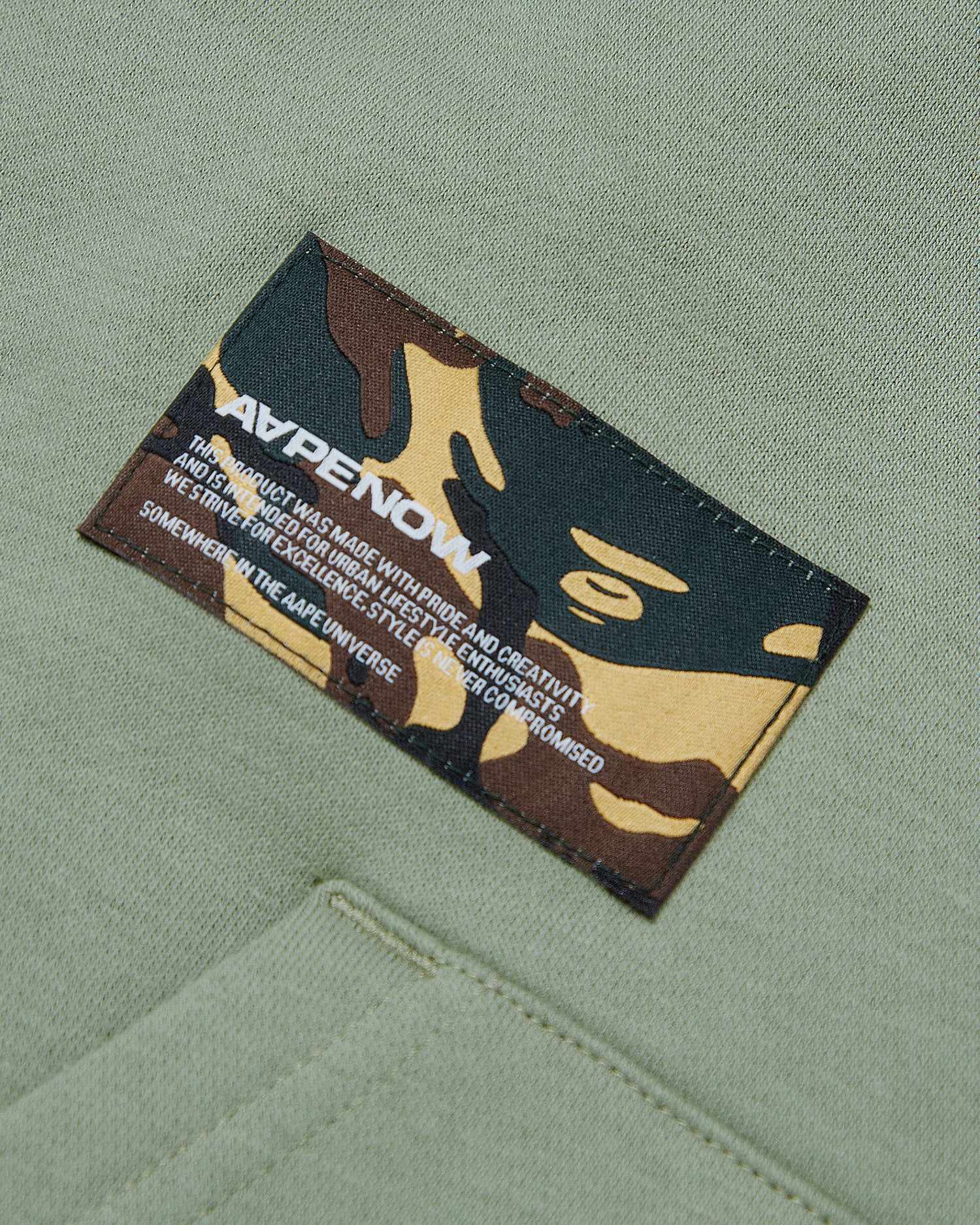 Moonface camo patch hoodie - Image 19