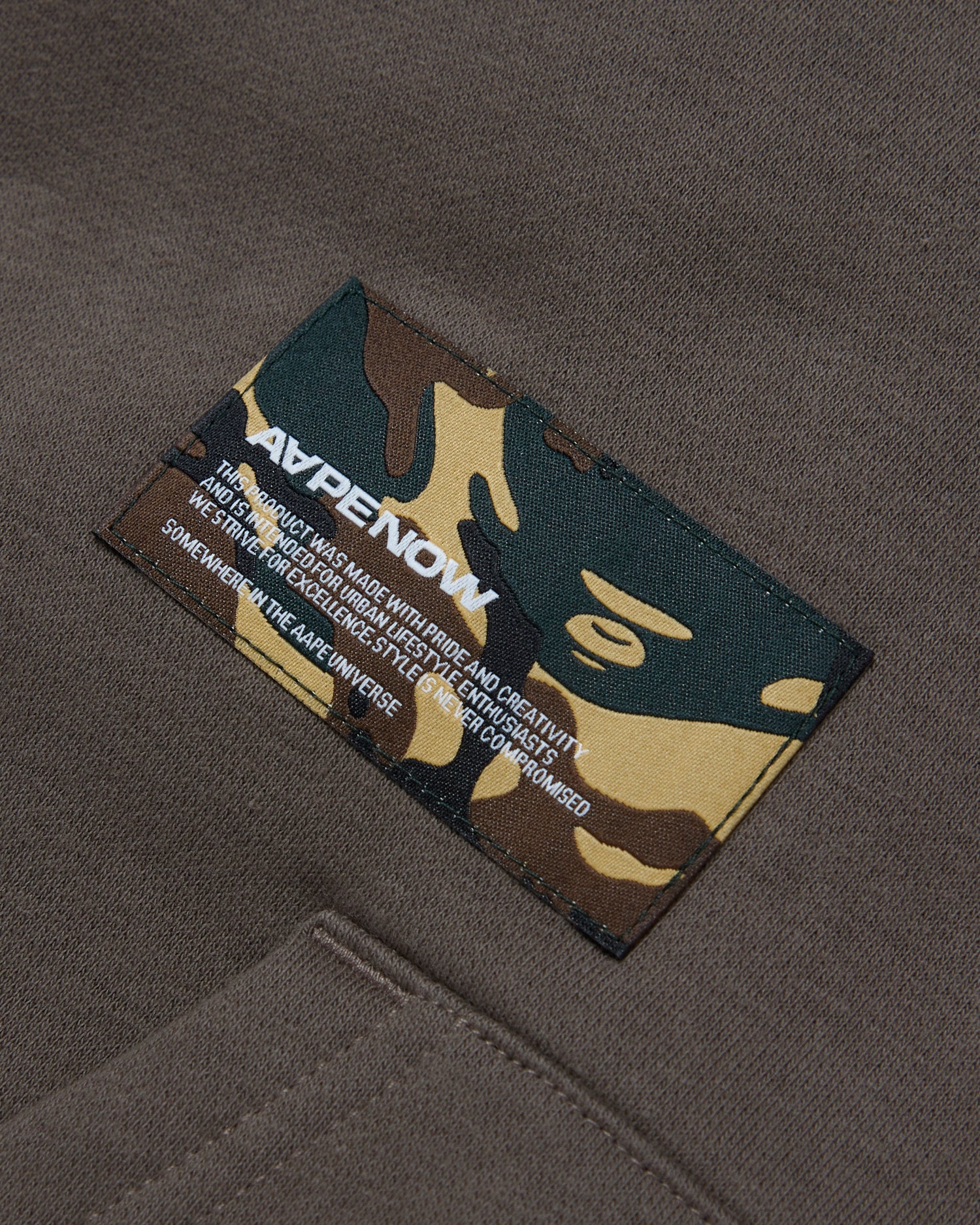 Moonface camo patch hoodie - Image 4