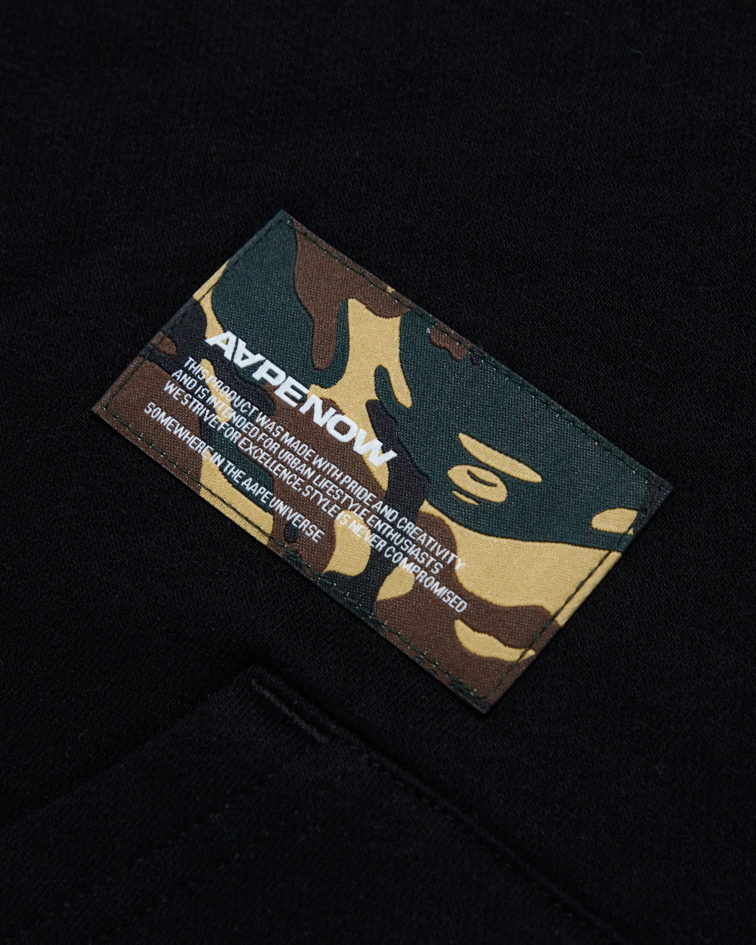 Moonface camo patch hoodie - Image 9