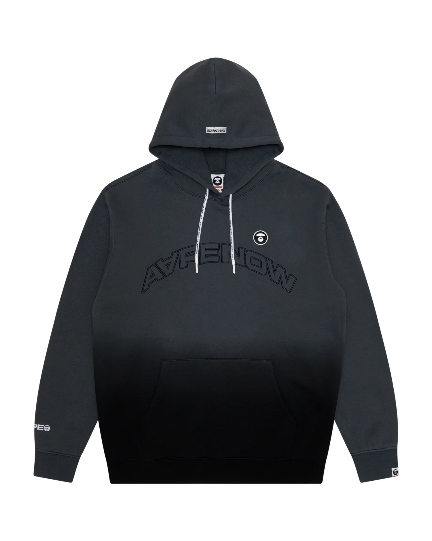 Moonface patch gradient hoodie - Image 6