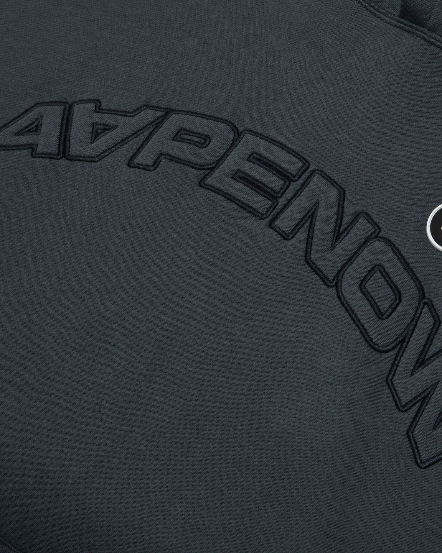 Moonface patch gradient hoodie - Image 9