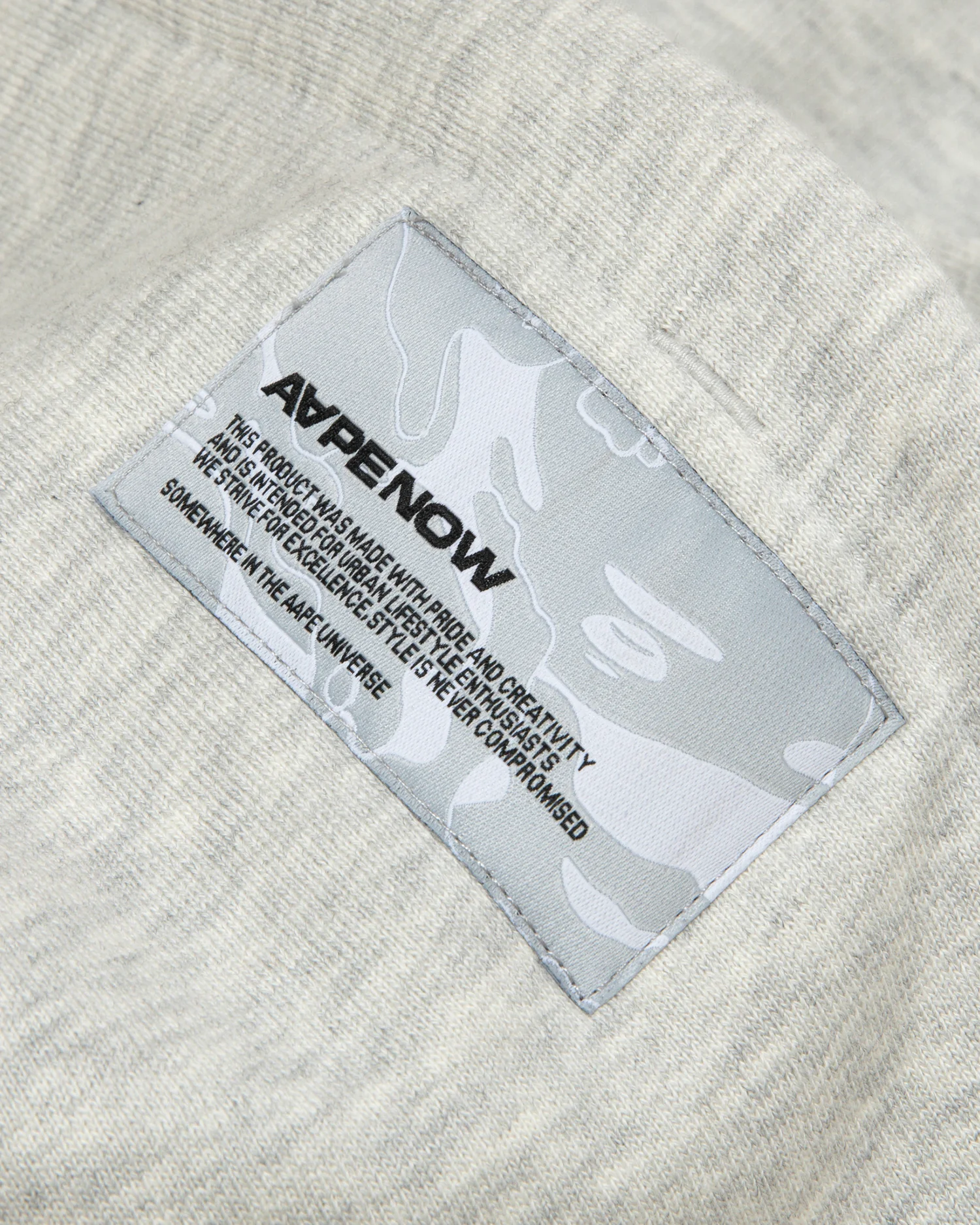 Moonface patch zip-up hoodie - Image 9