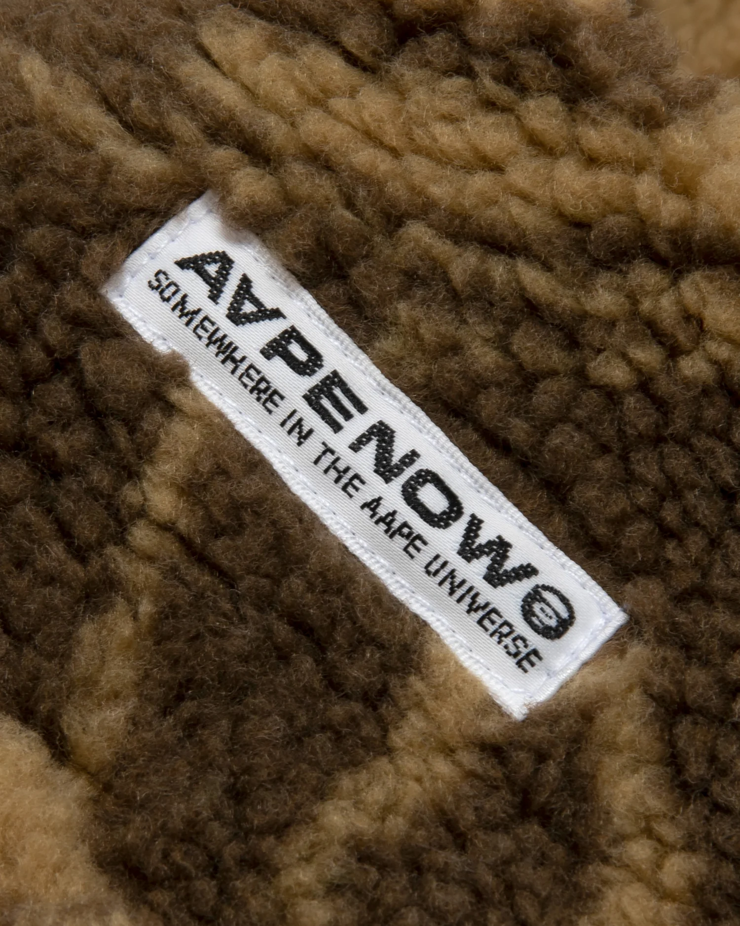 Moonface patch camo fleece jacket - Image 13