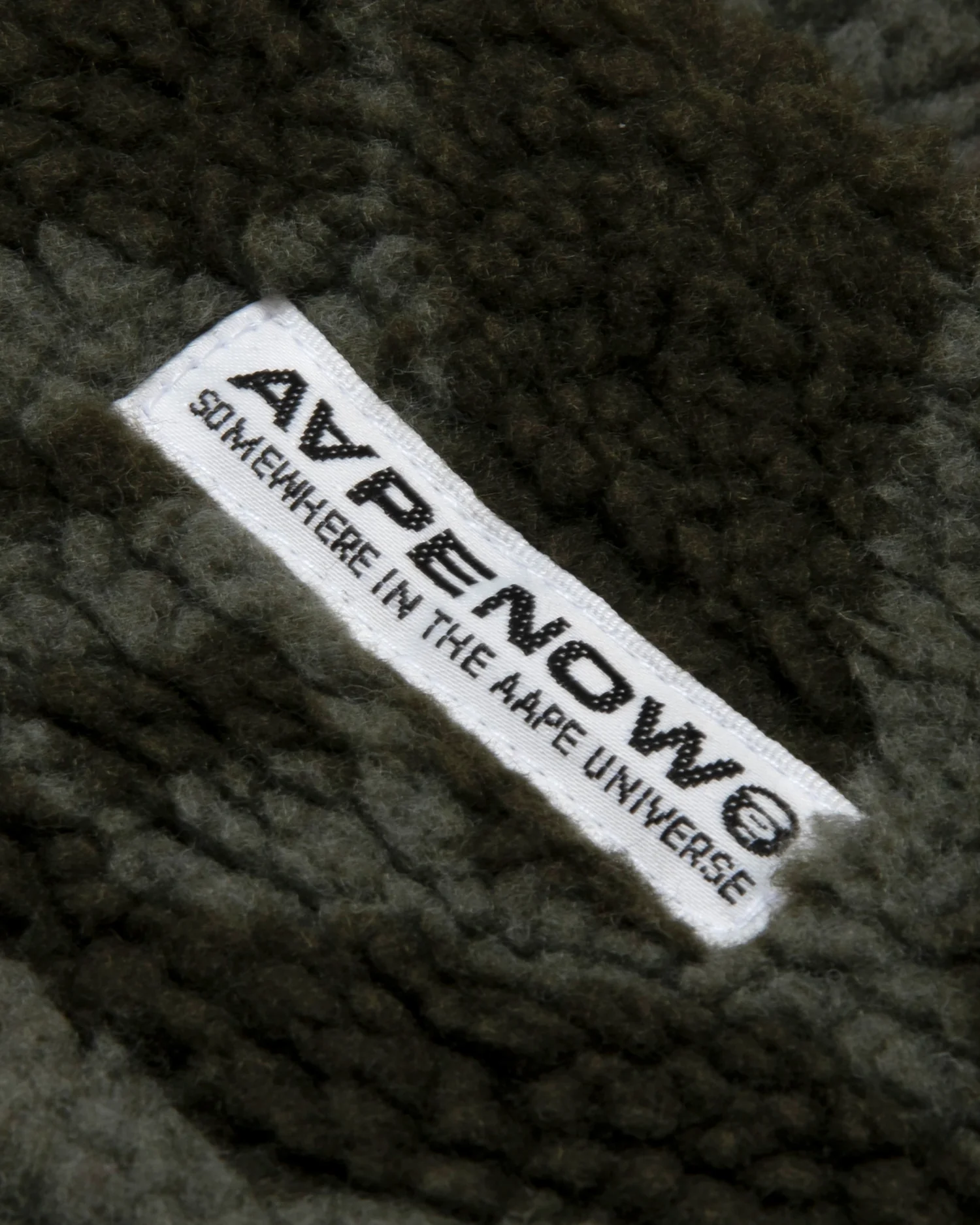 Moonface patch camo fleece jacket - Image 8