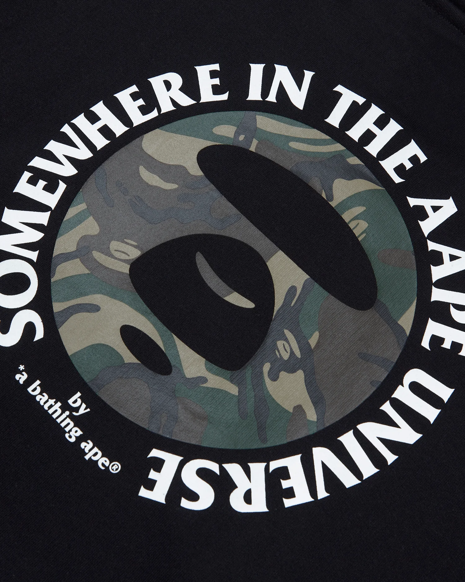 Moonface camo printed hoodie - Image 4