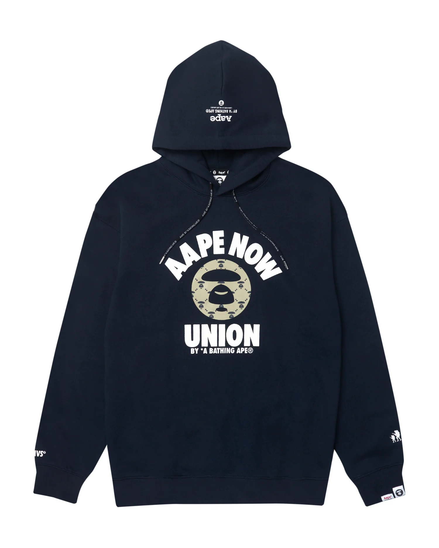 Moonface printed hoodie