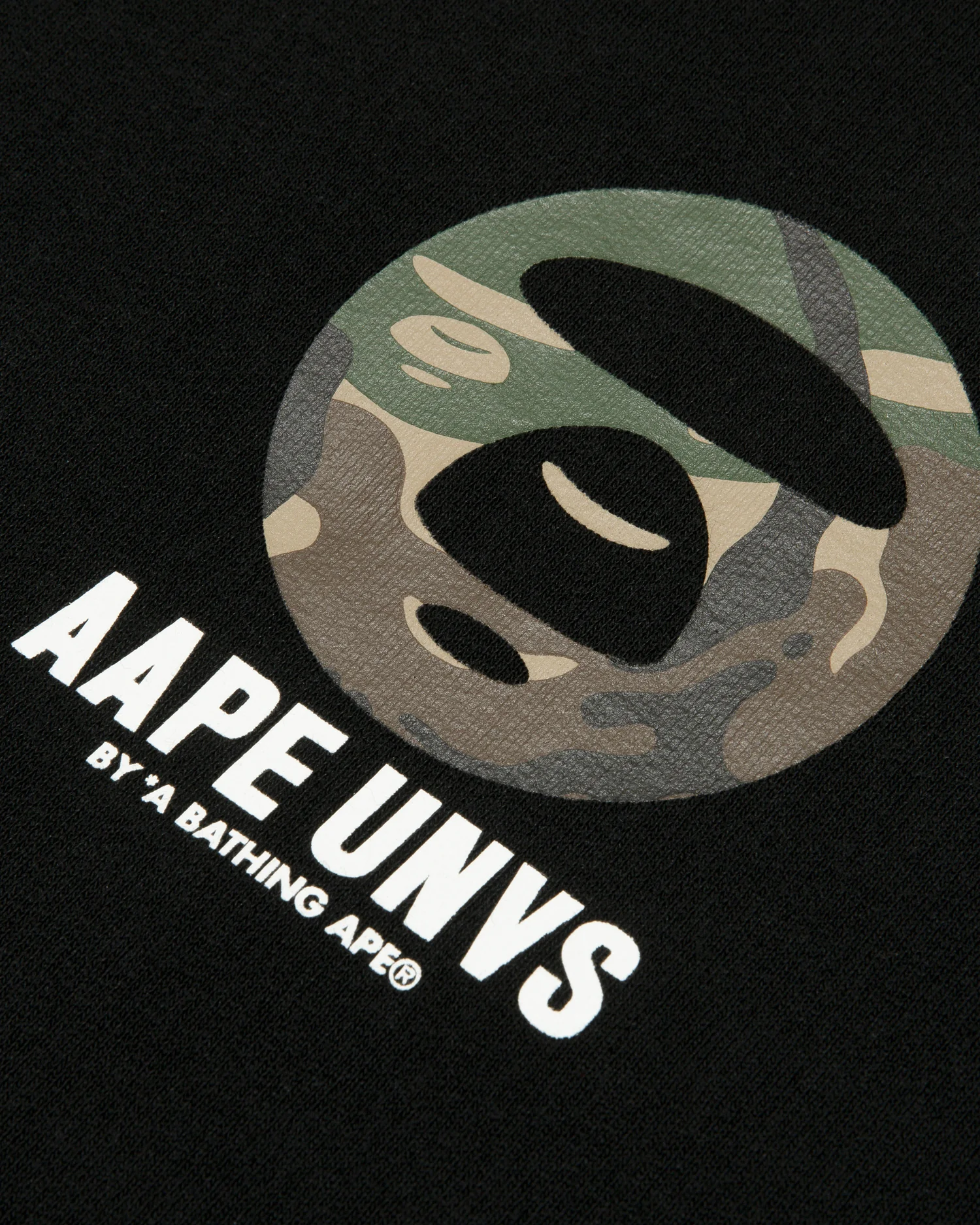 Moonface printed zip-up hoodie - Image 4