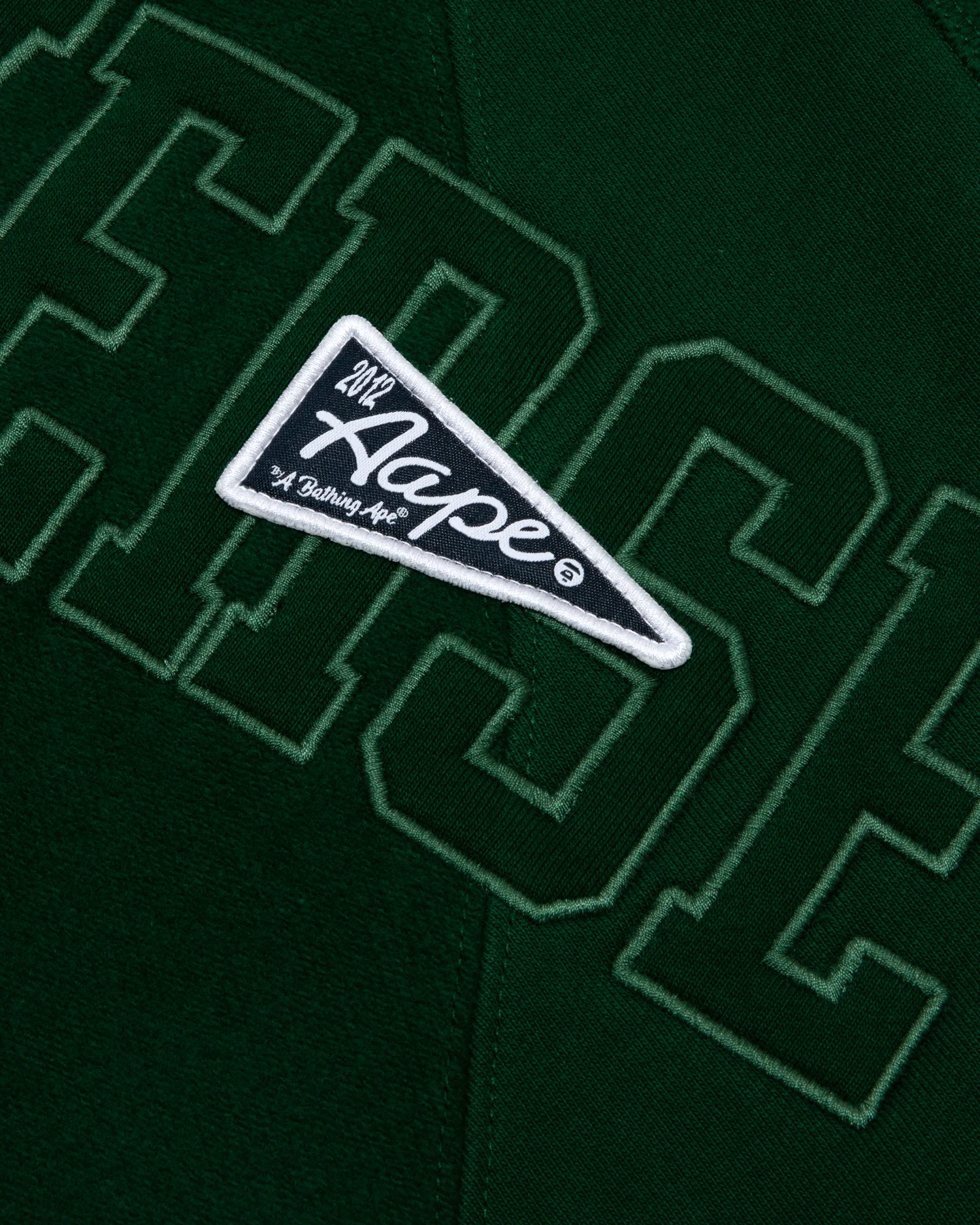 Moonface patch embroidered sweatshirt - Image 8