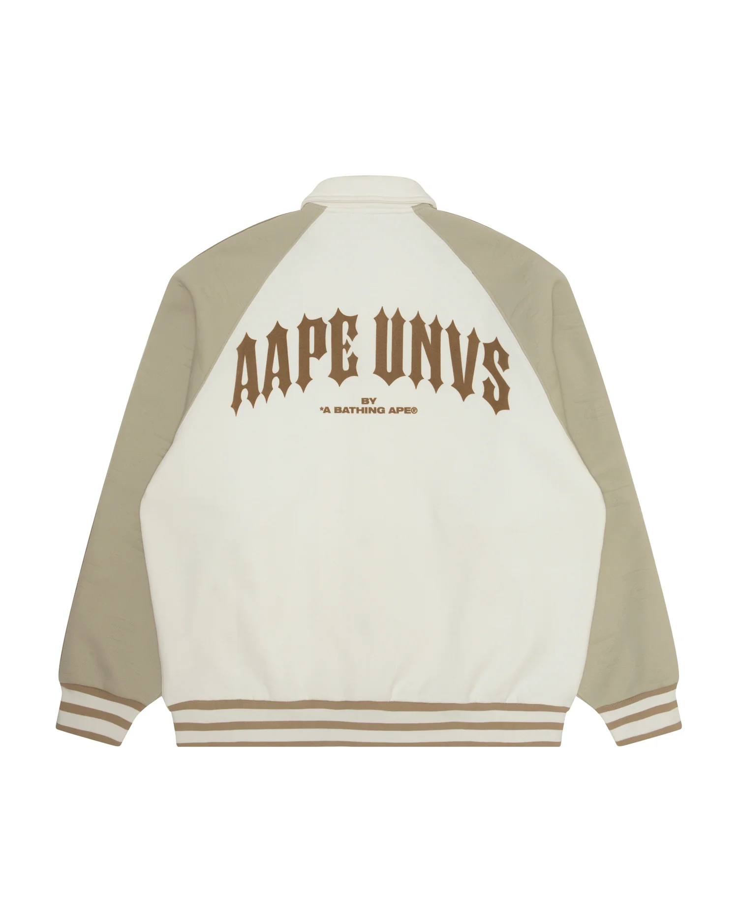 Moonface embroidered baseball jacket - Image 7