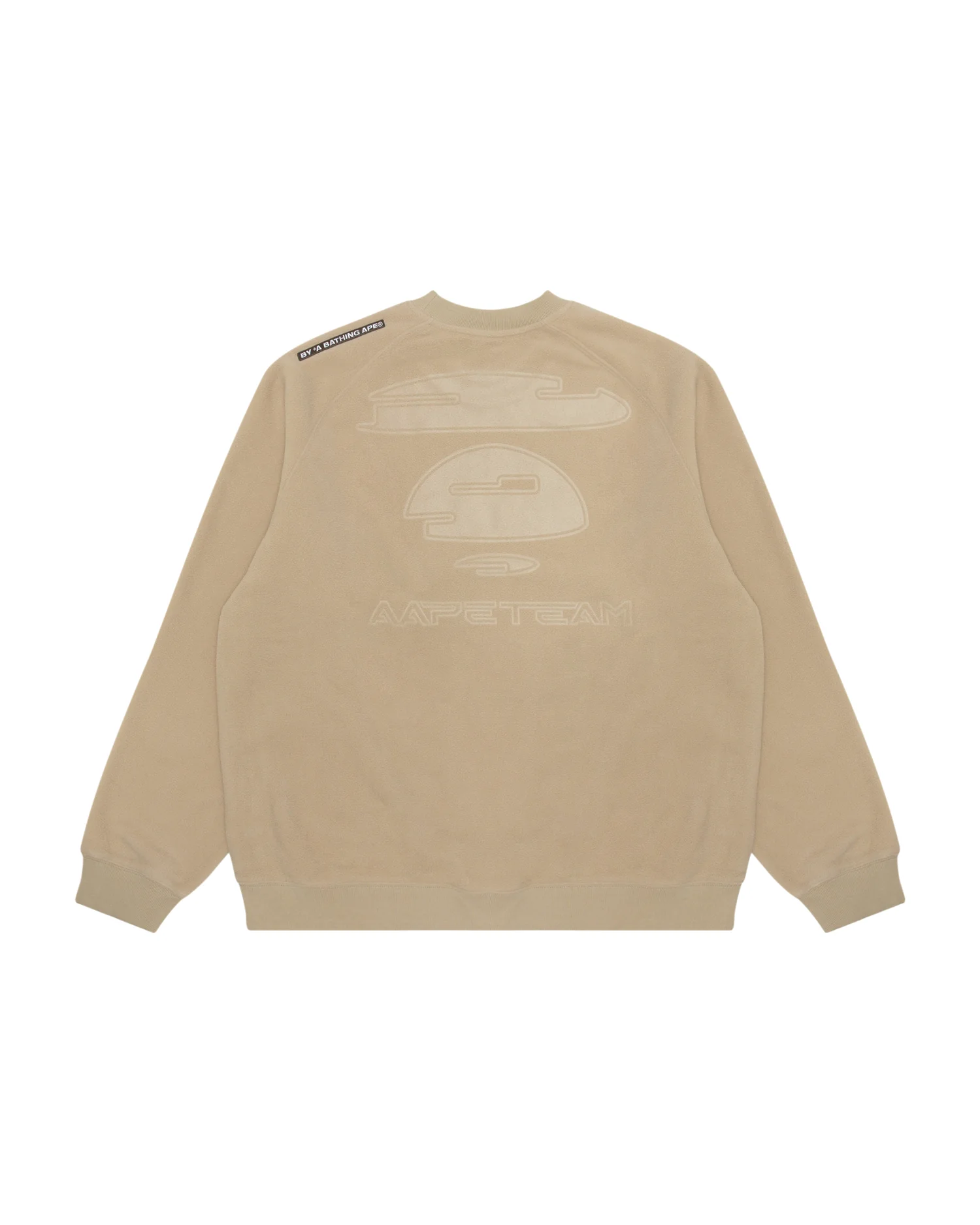 Moonface patch fleece sweatshirt - Image 2