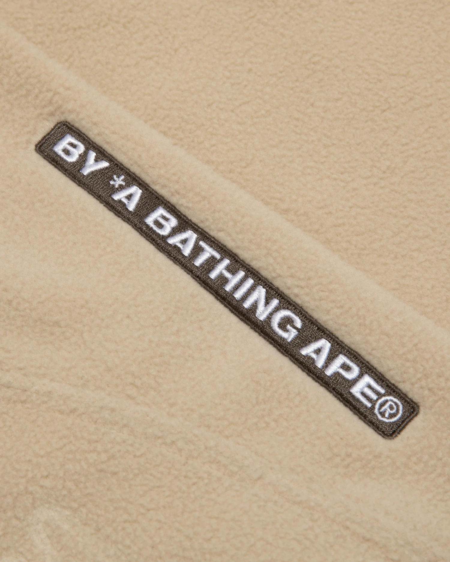 Moonface patch fleece sweatshirt - Image 3