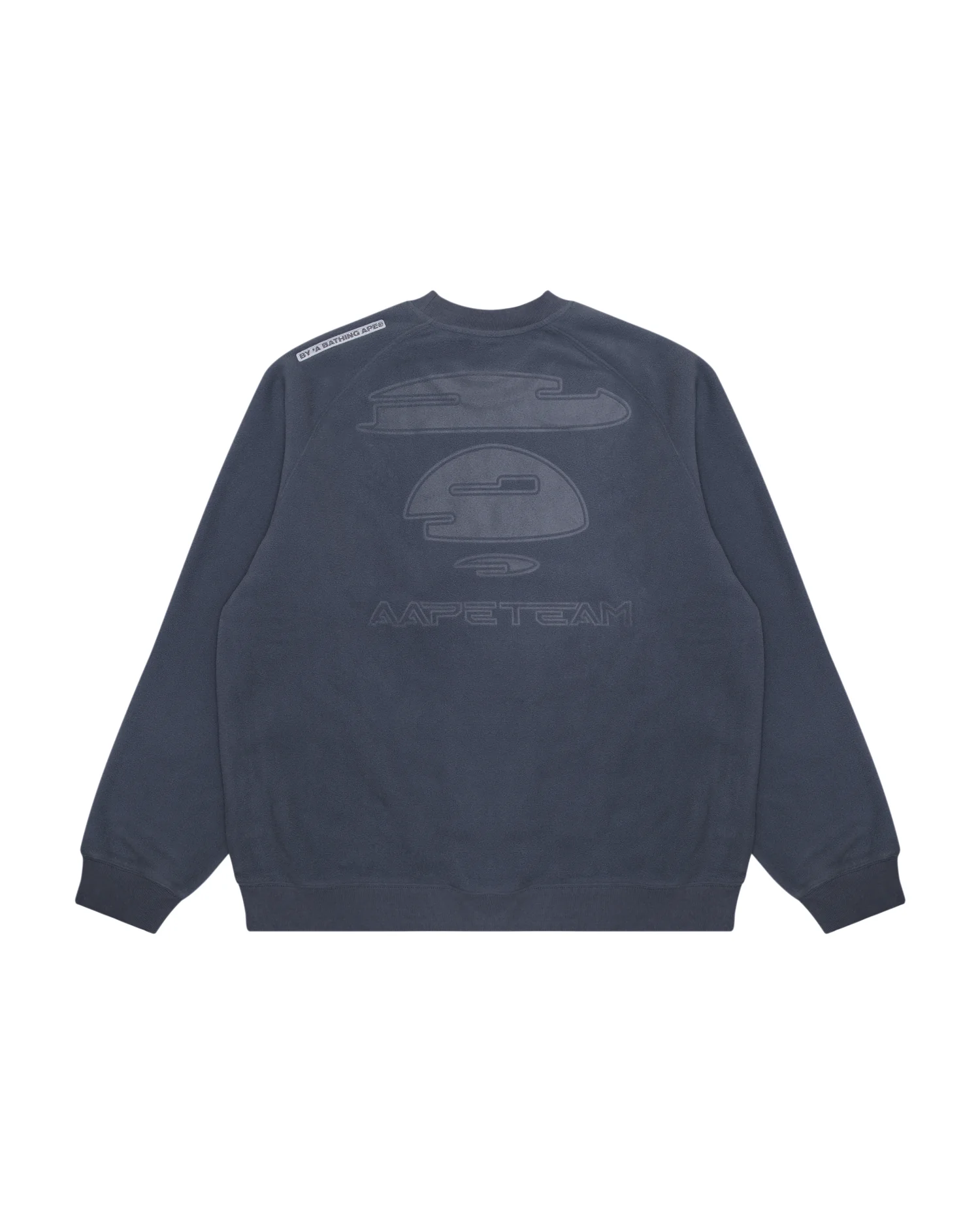 Moonface patch fleece sweatshirt - Image 7