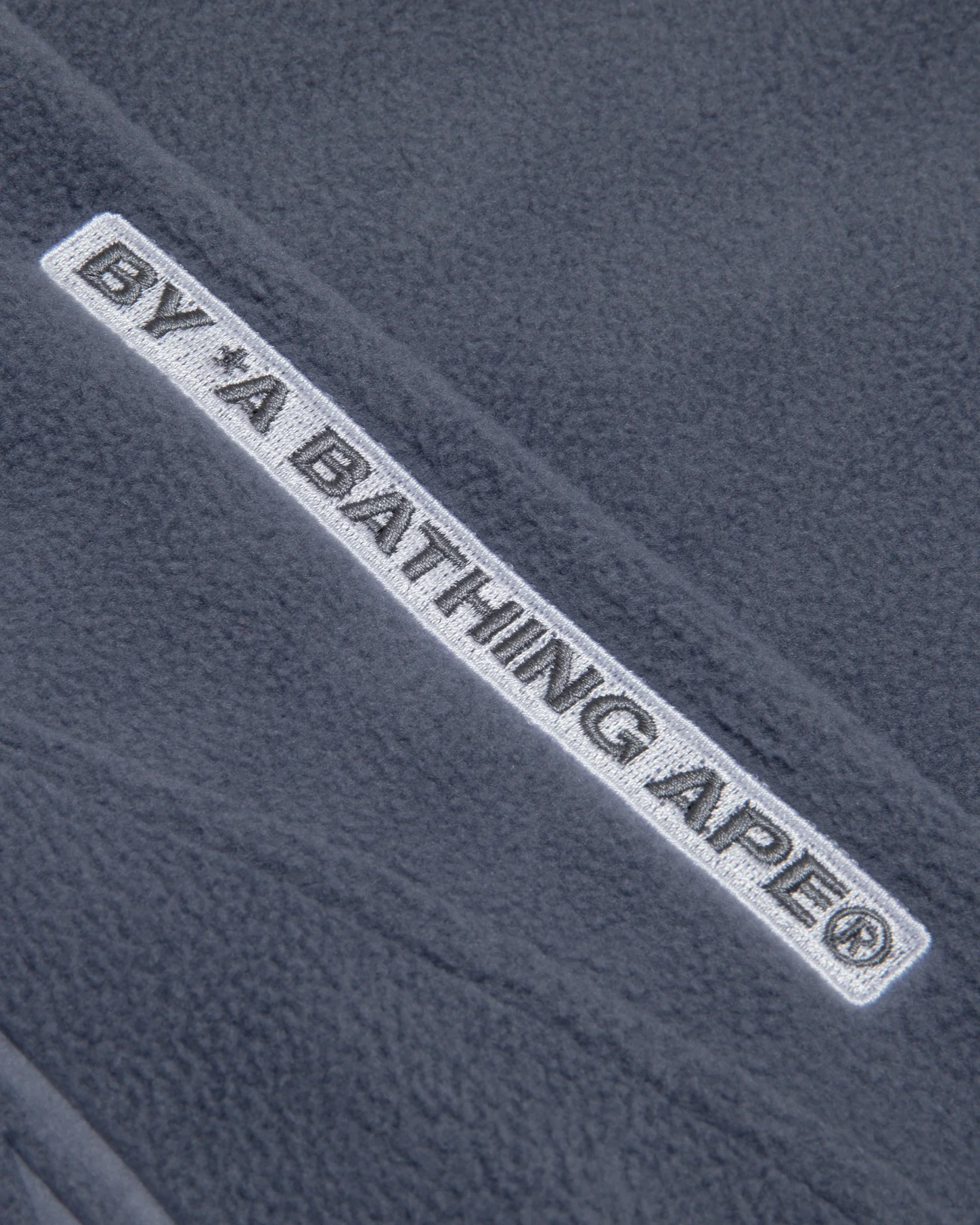 Moonface patch fleece sweatshirt - Image 8