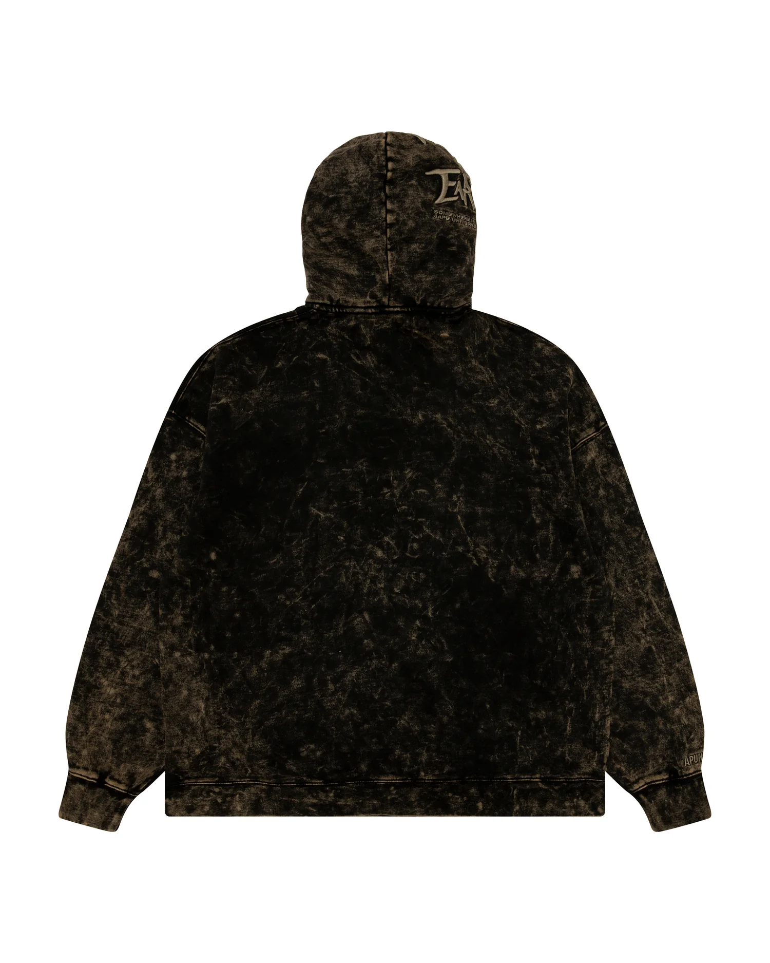 Moonface embroidered half-zip hoodie - Image 2