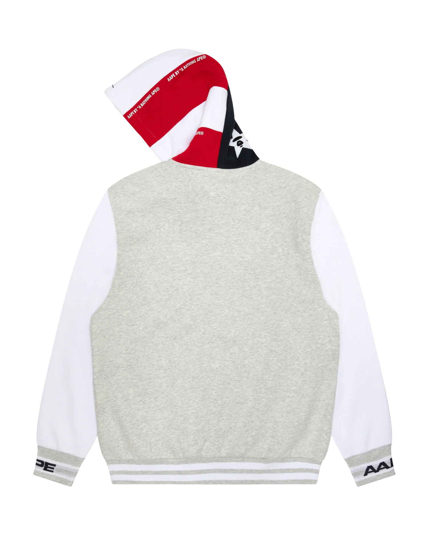 Moonface embroidered snap-button hoodie - Image 2
