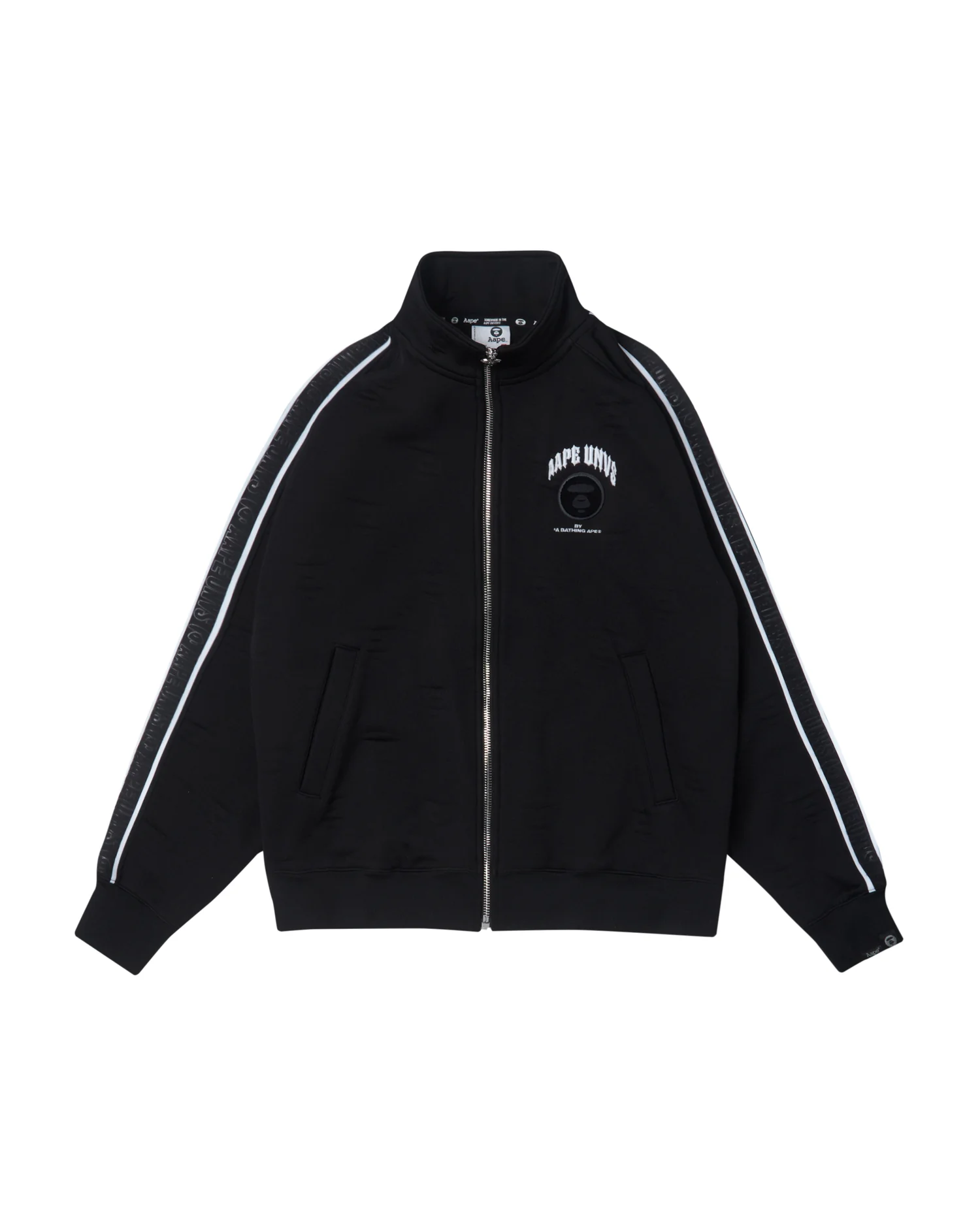 Moonface embroidered track jacket