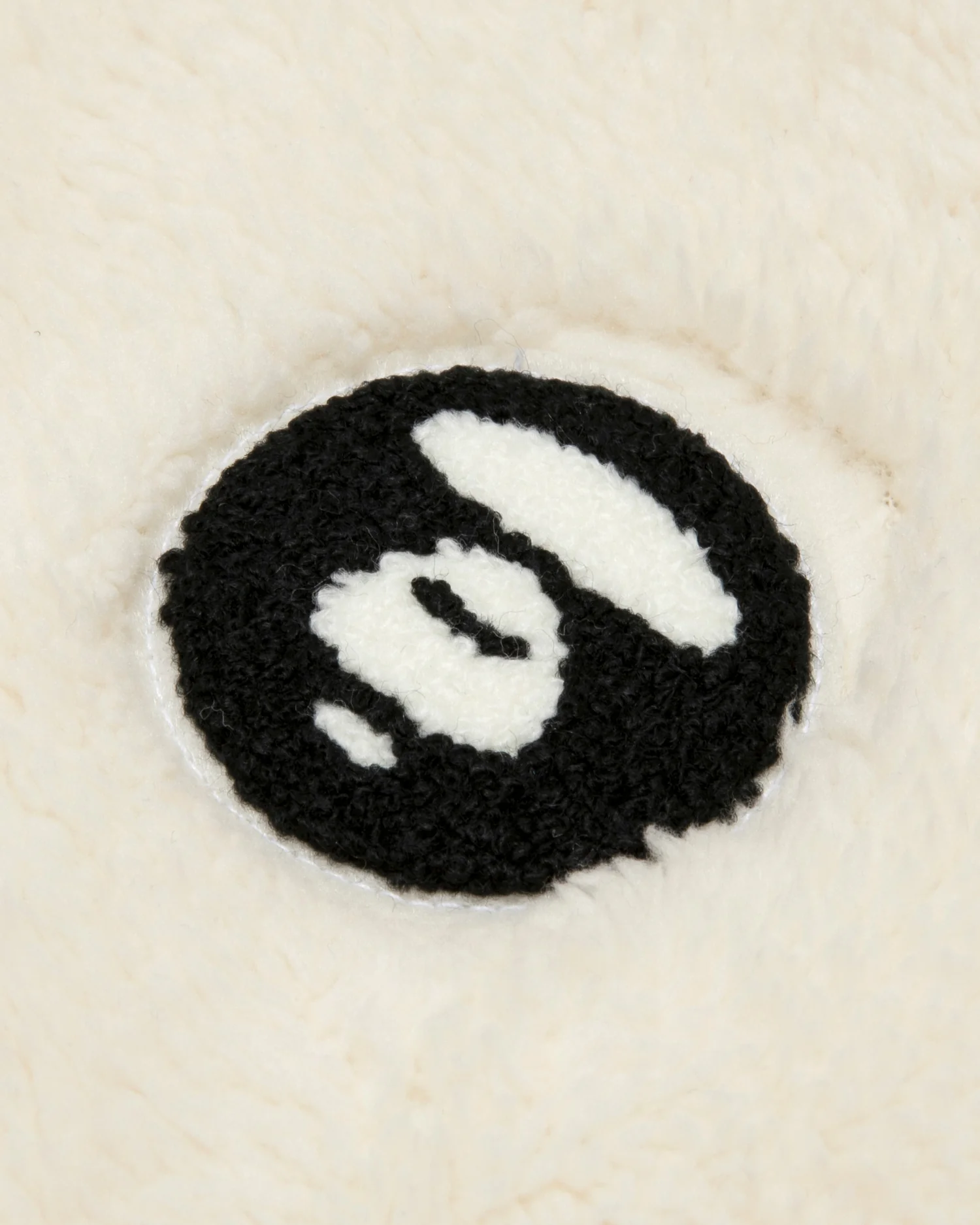 Moonface embroidered reversible zip-up hoodie - Image 5