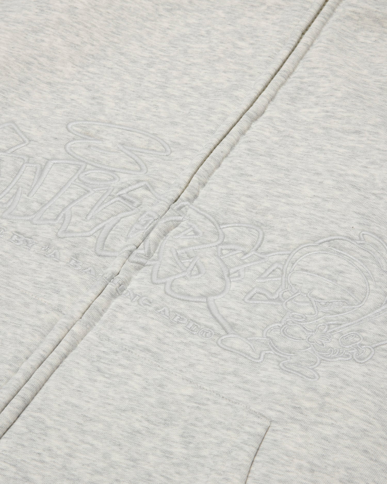 Moonface embroidered reversible zip-up hoodie - Image 7