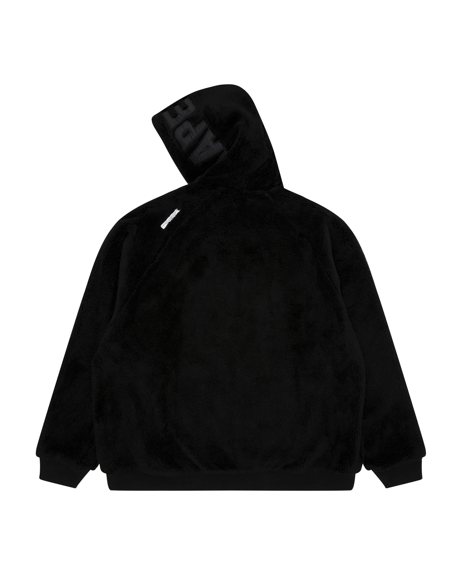 Moonface embroidered reversible zip-up hoodie - Image 2