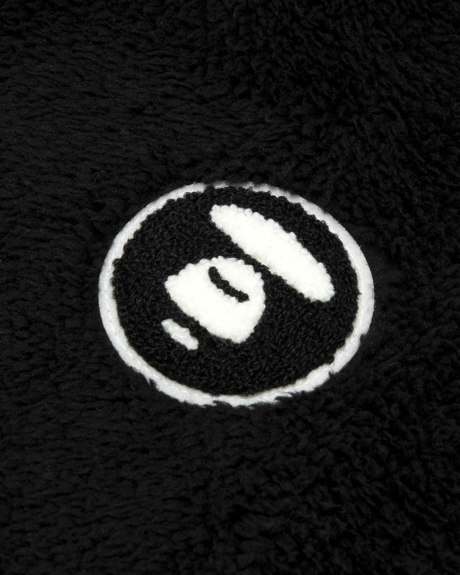 Moonface embroidered reversible zip-up hoodie - Image 5