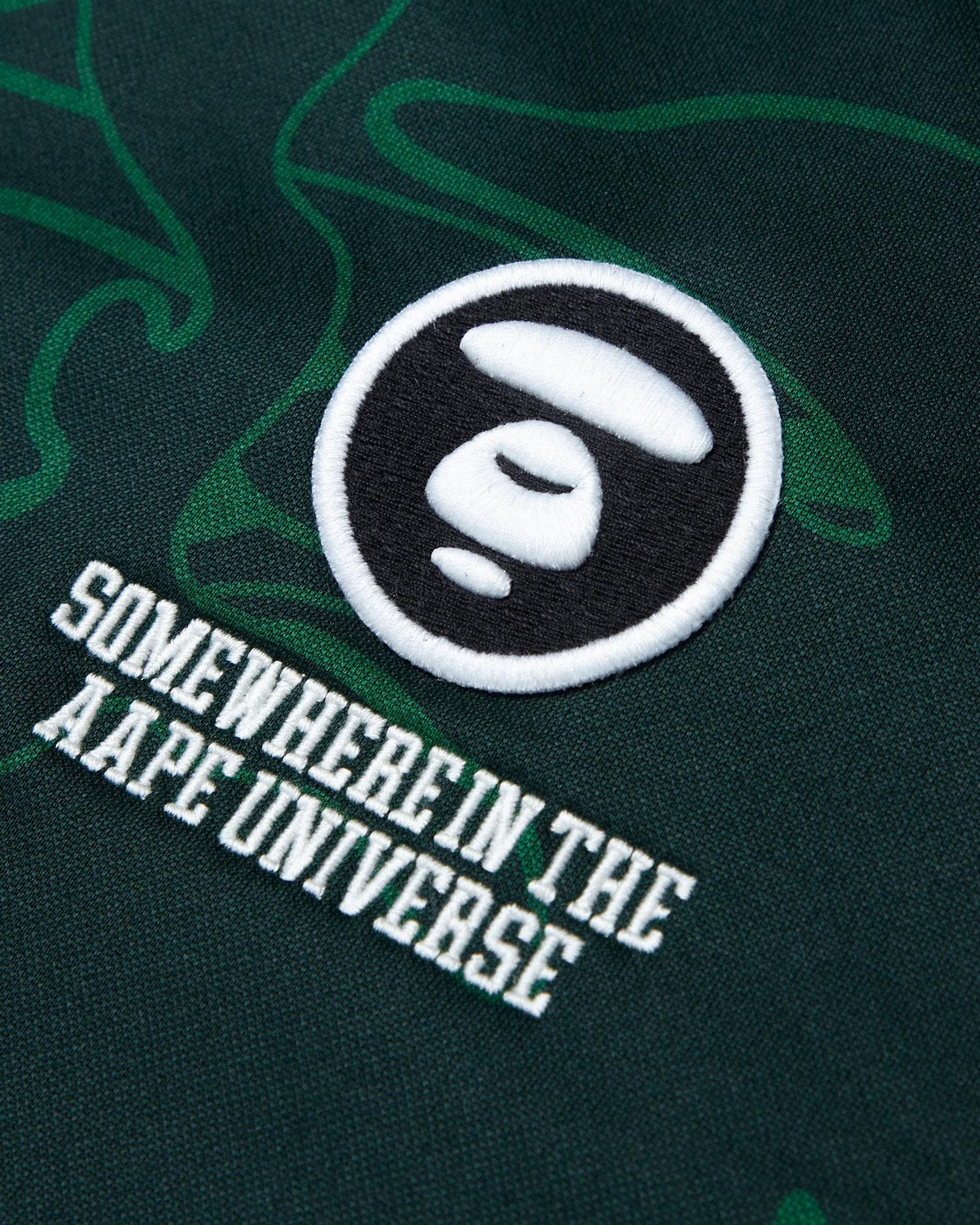 Moonface embroidered track jacket - Image 13