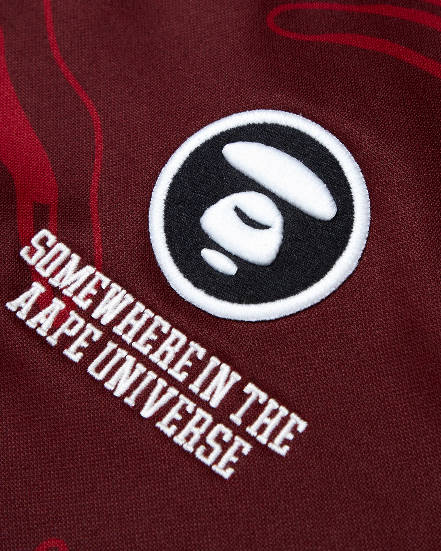 Moonface embroidered track jacket - Image 3