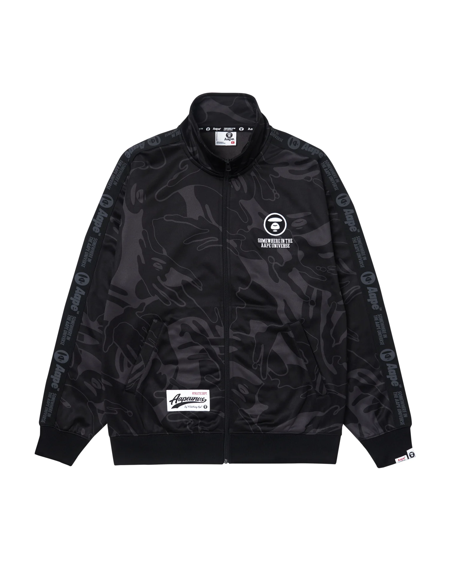 Moonface embroidered track jacket - Image 6