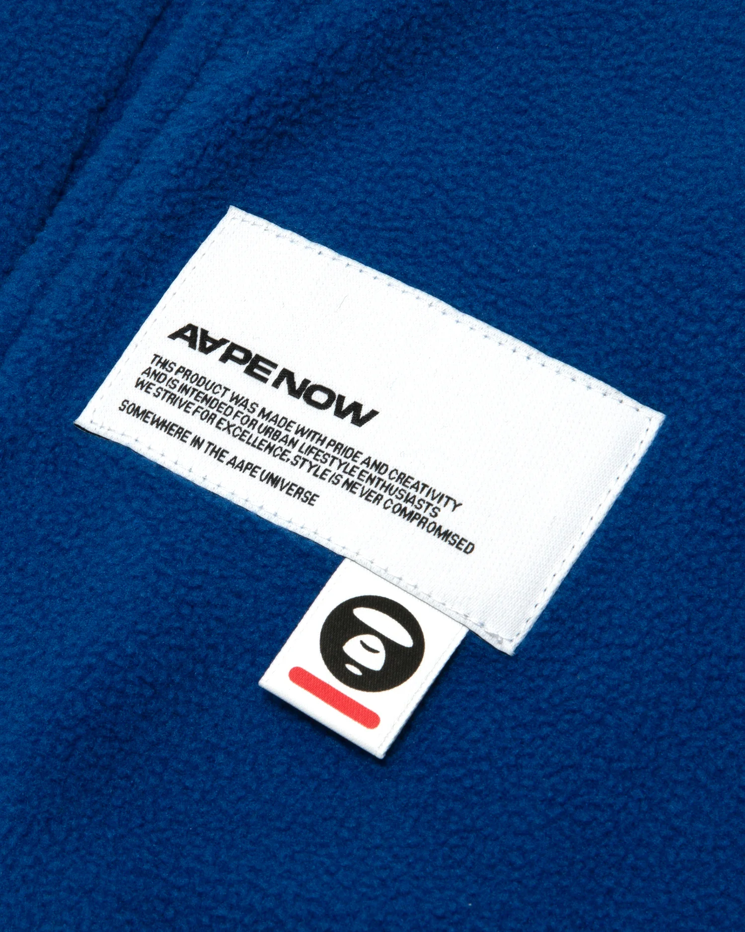 Moonface half-button fleece sweatshirt - Image 9