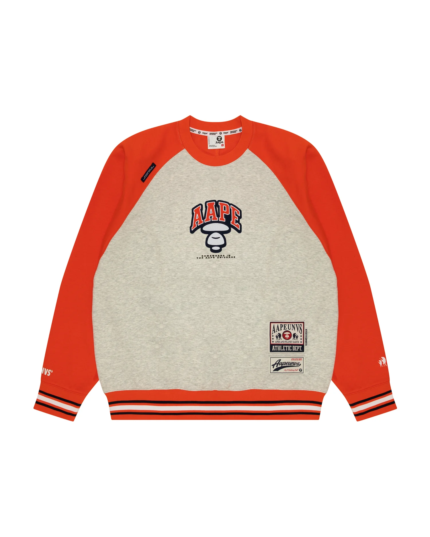 Moonface patch sweatshirt