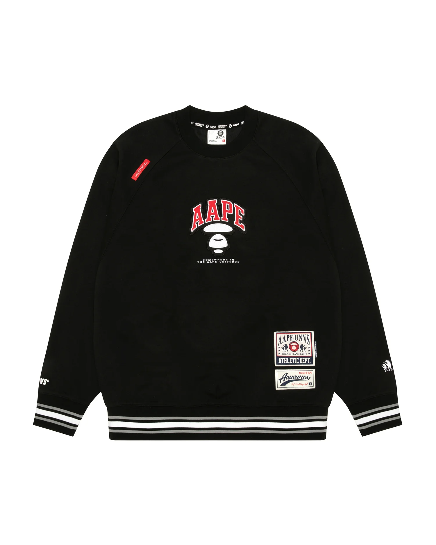 Moonface patch sweatshirt