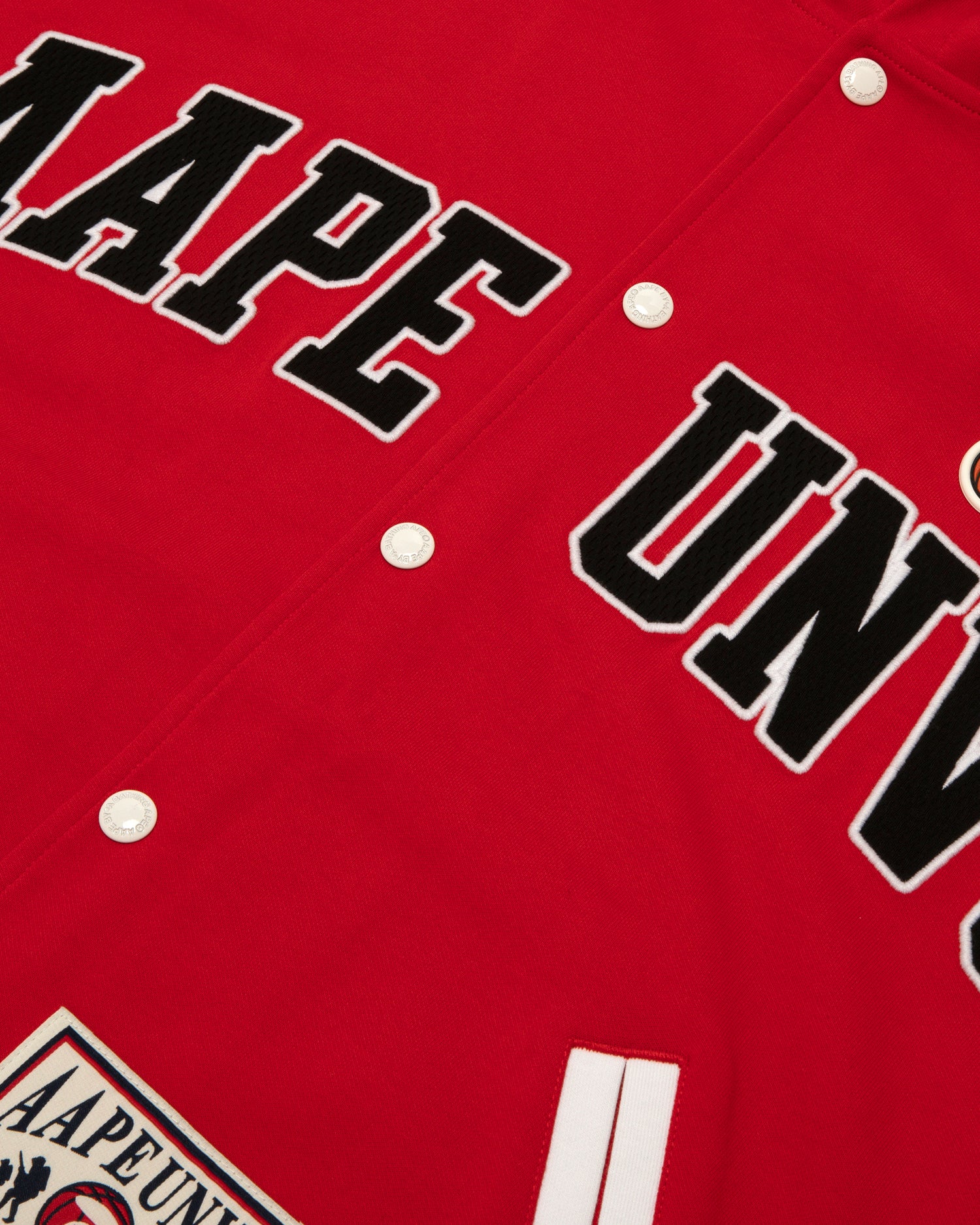 Moonface hooded baseball jacket - Image 10