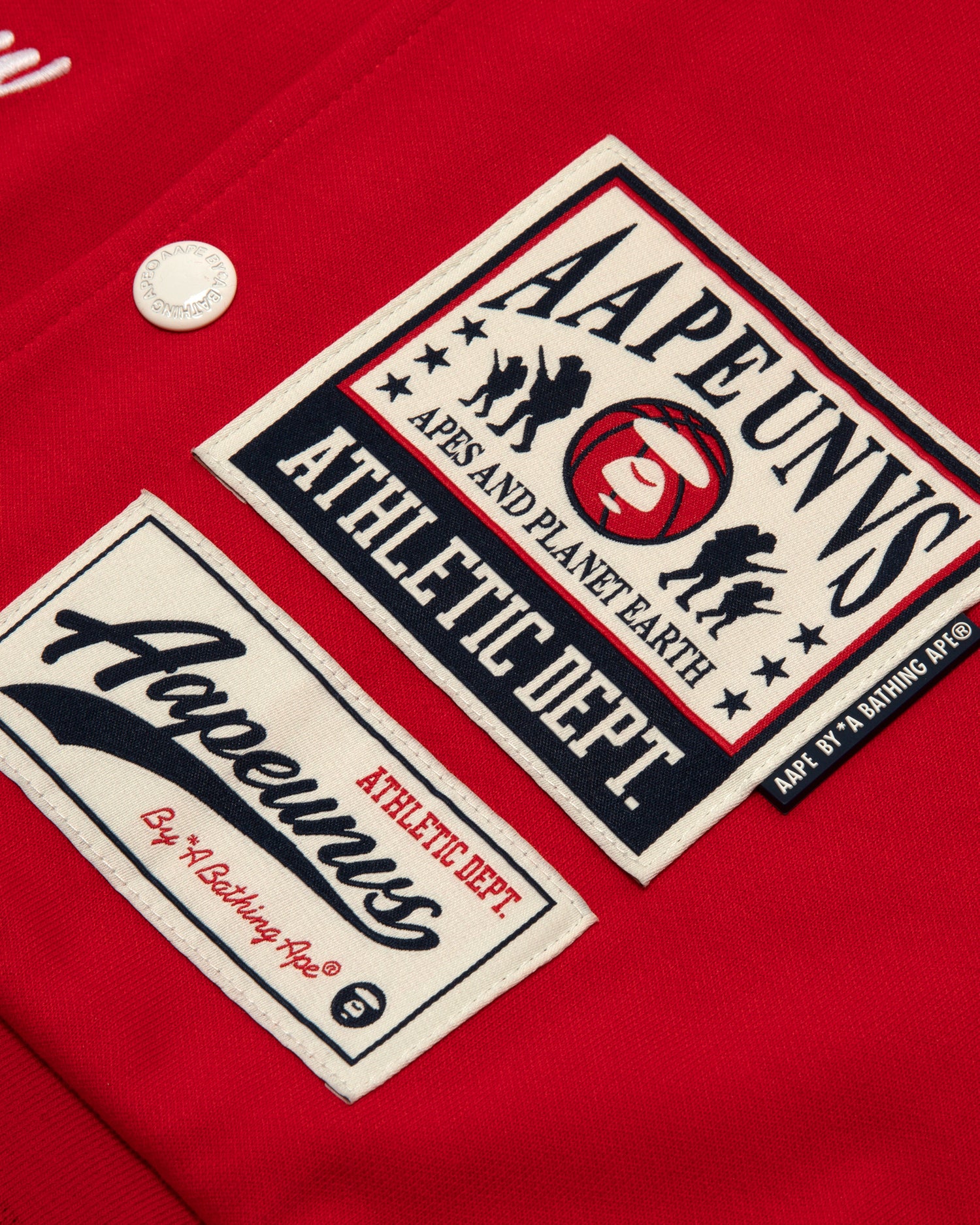 Moonface hooded baseball jacket - Image 8