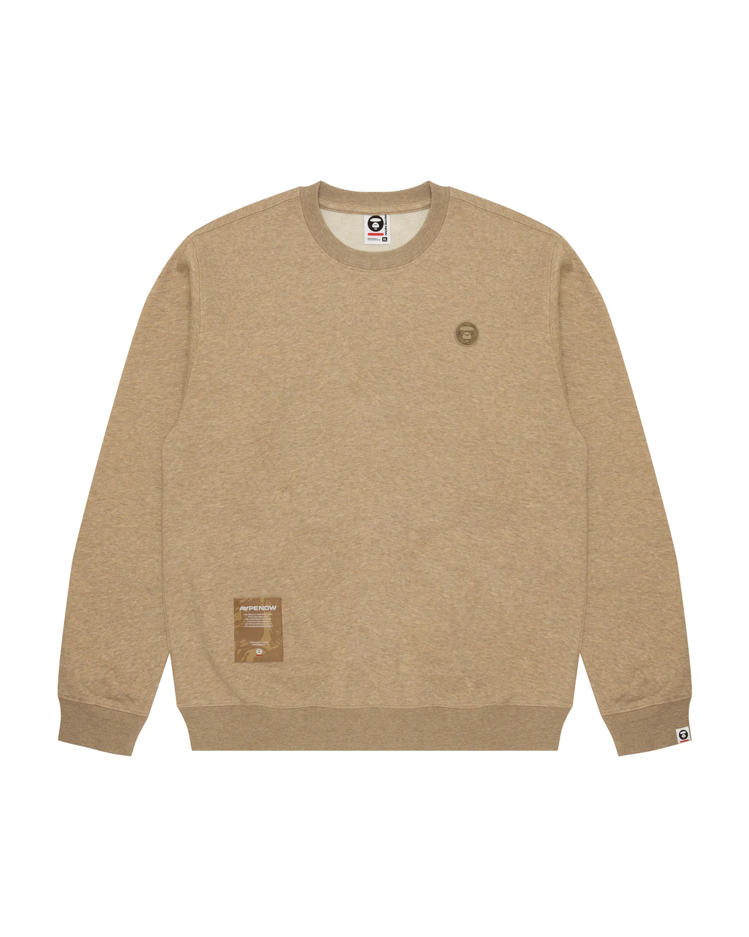 Moonface logo crew neck sweatshirt