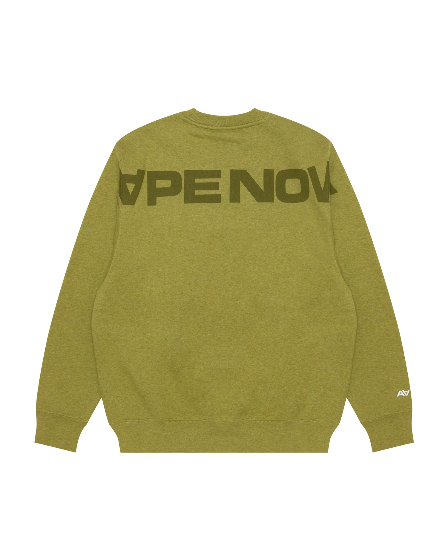 AAPENOW moonface logo crew neck sweatshirt - Image 2