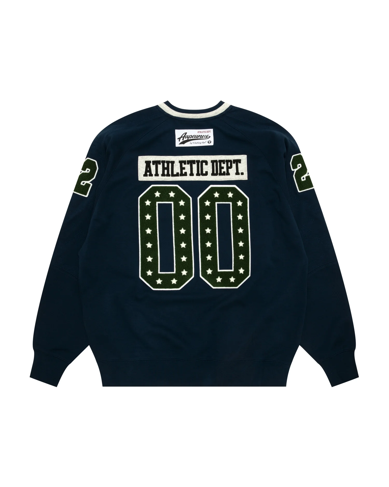 Moonface logo v-neck sweatshirt - Image 2