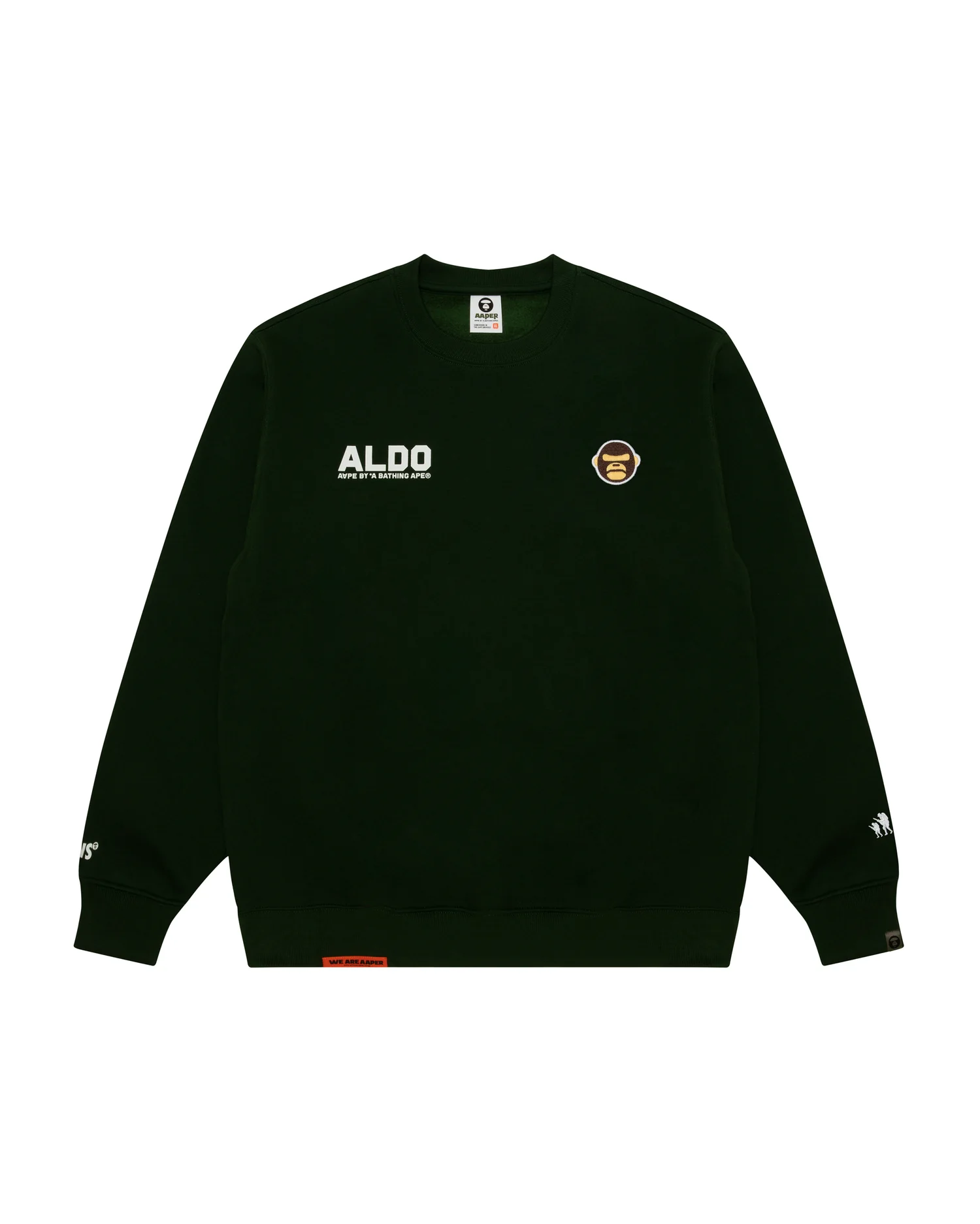 AAPER moonface logo crew neck sweatshirt - Image 6
