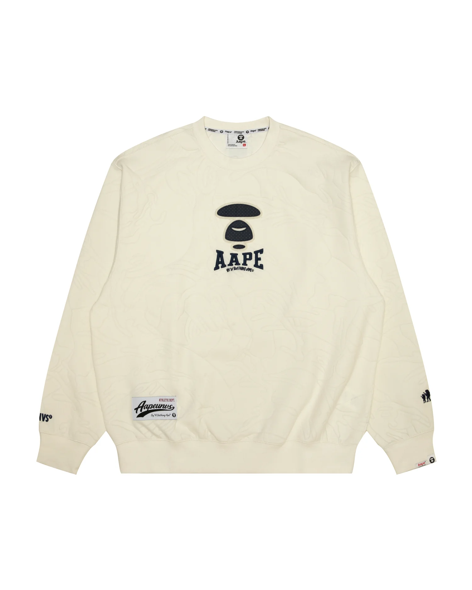 Moonface logo camo crew neck sweatshirt - Image 6