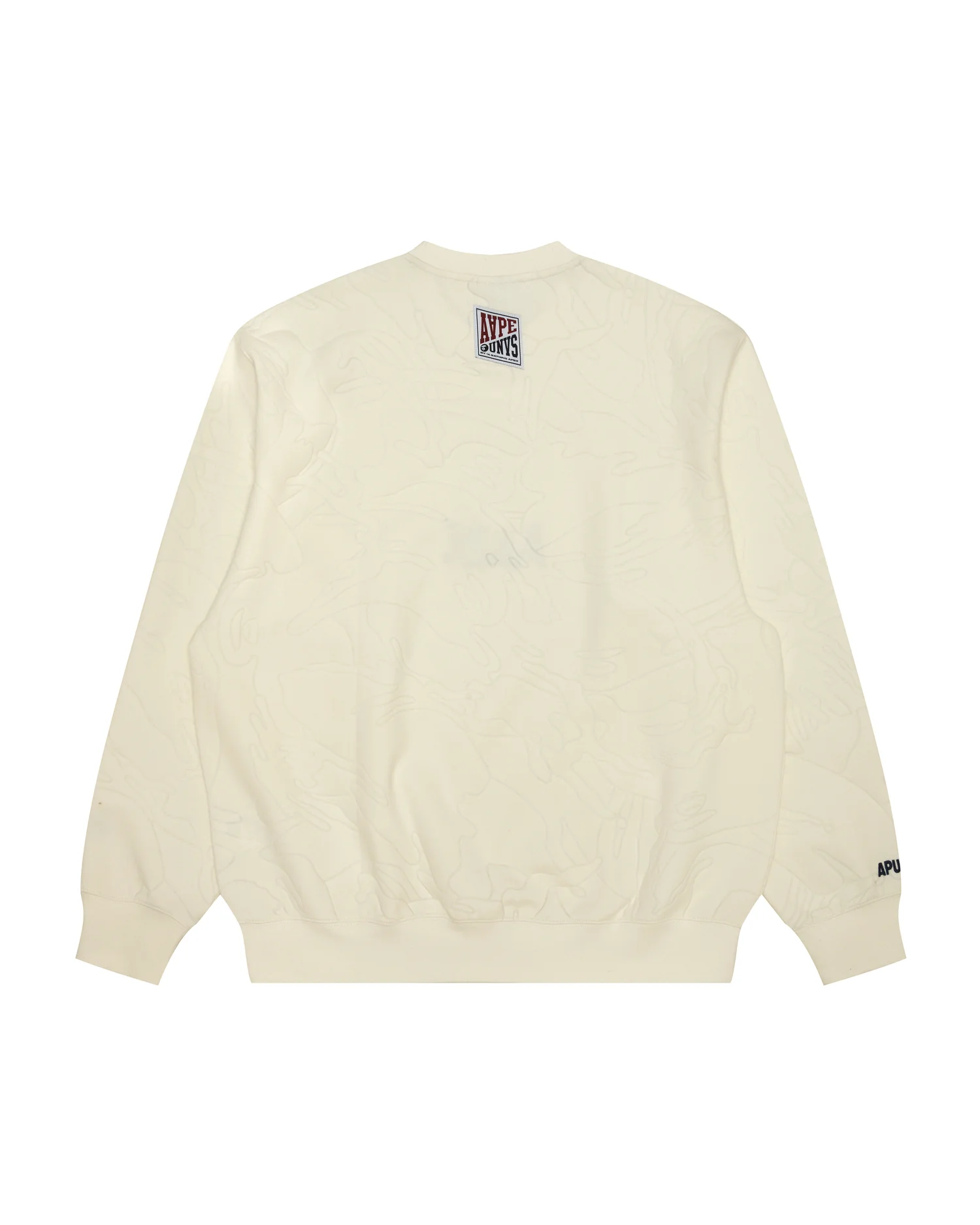 Moonface logo camo crew neck sweatshirt - Image 7