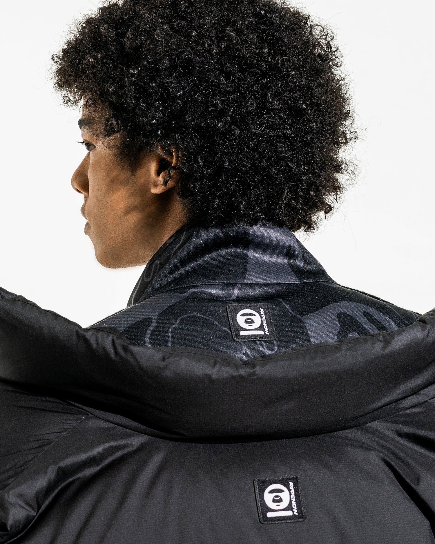 AAPENOW moonface camo zip-up jacket - Image 4