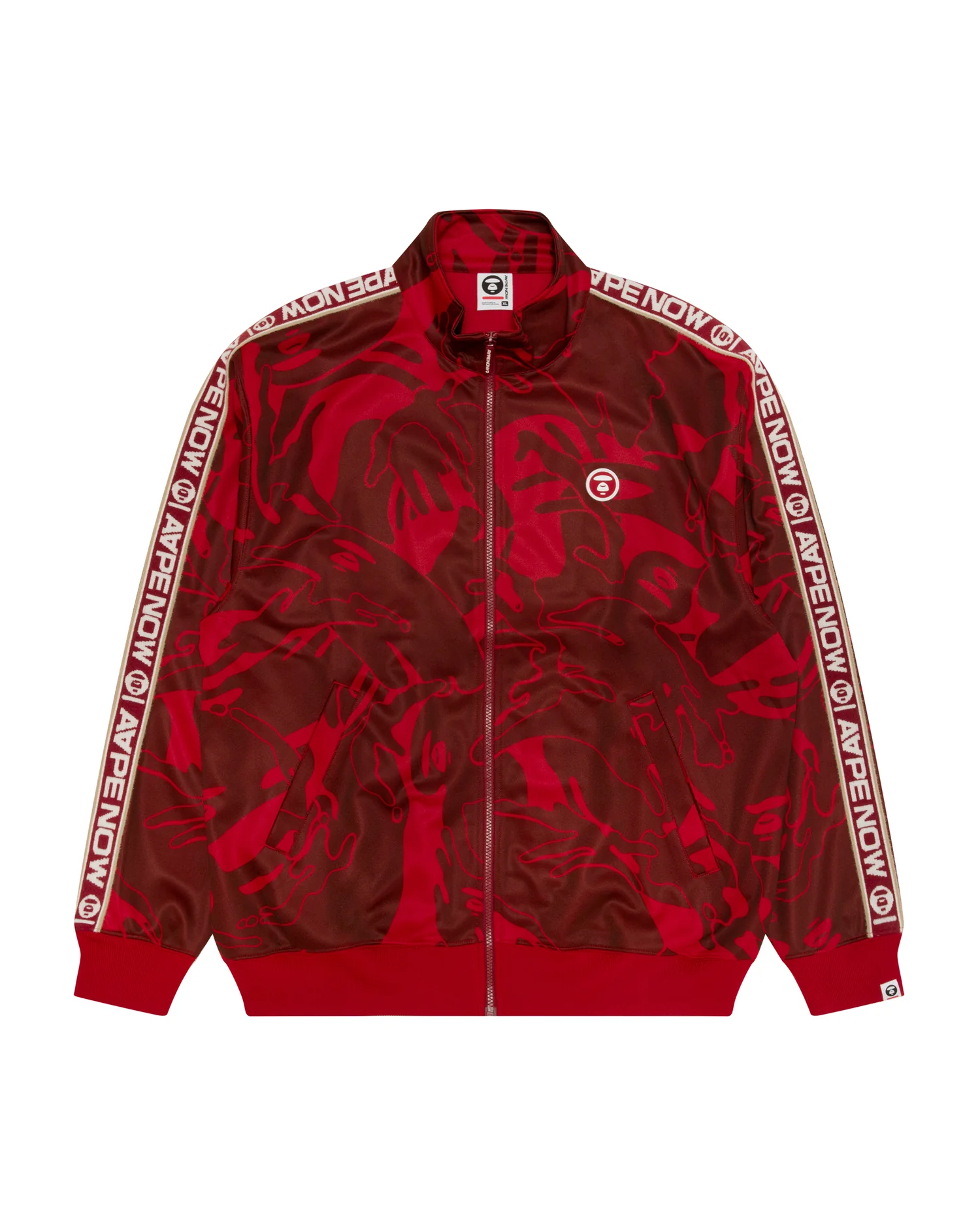 AAPENOW moonface camo zip-up jacket - Image 9