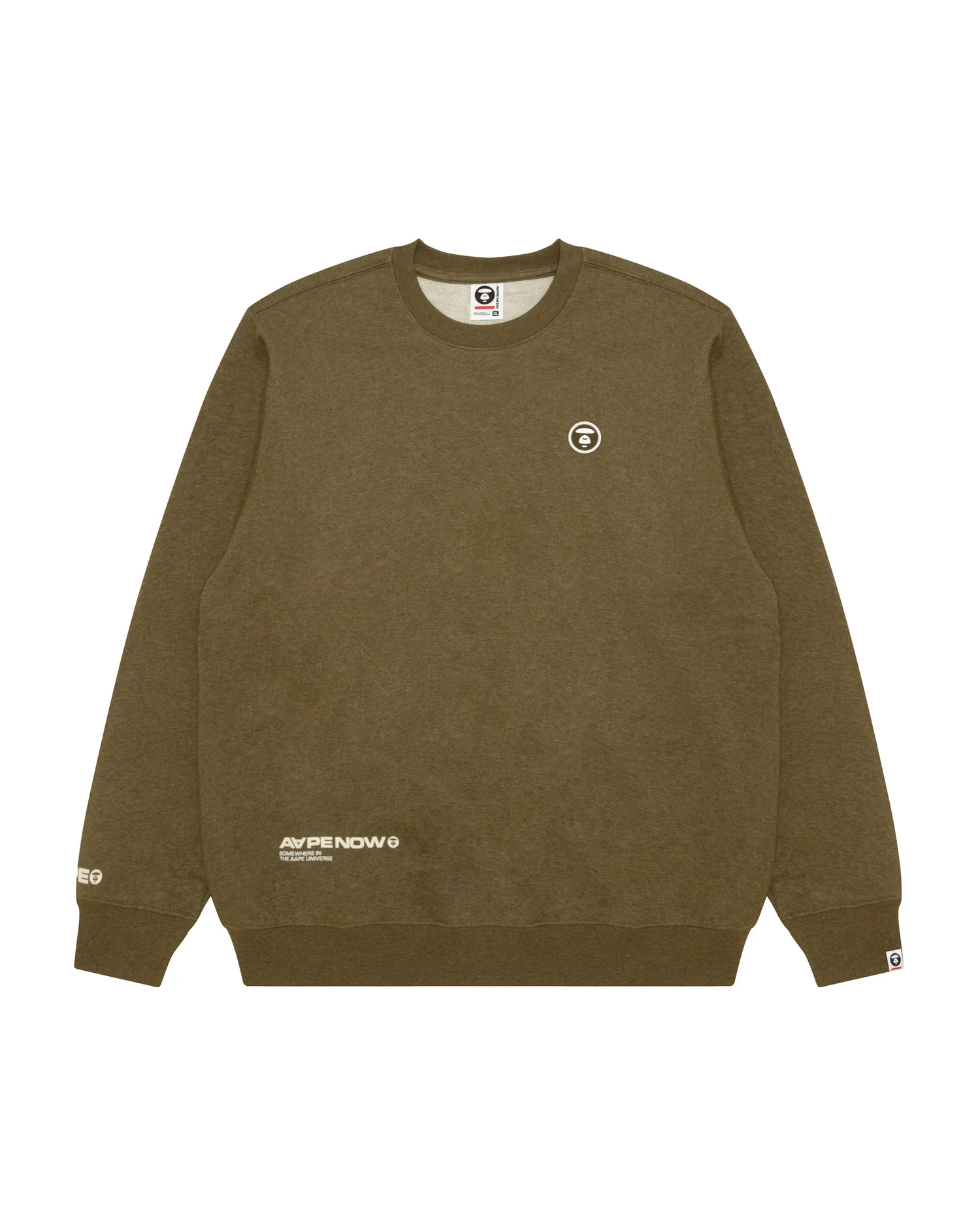 AAPENOW moonface logo sweatshirt