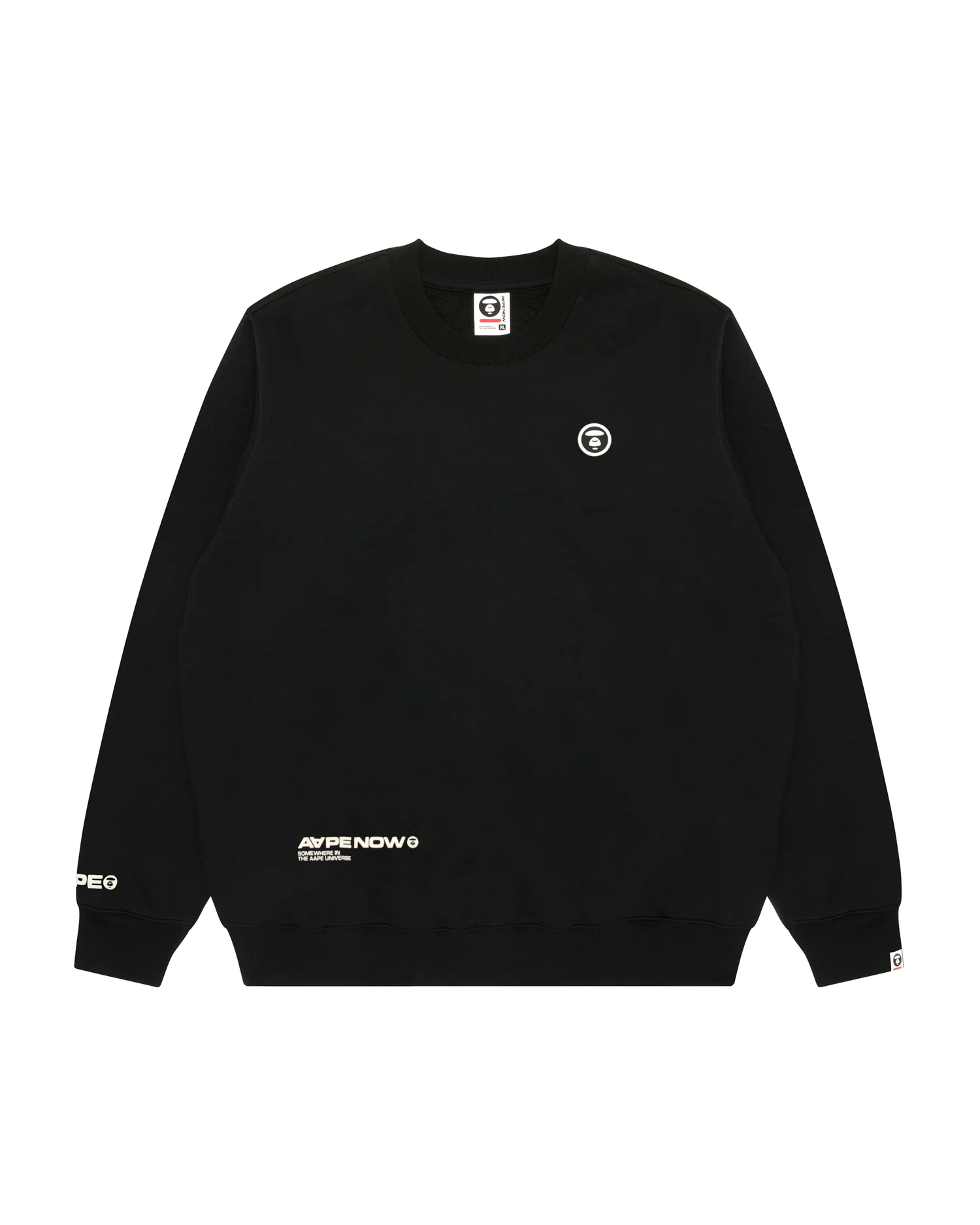 AAPENOW moonface logo sweatshirt