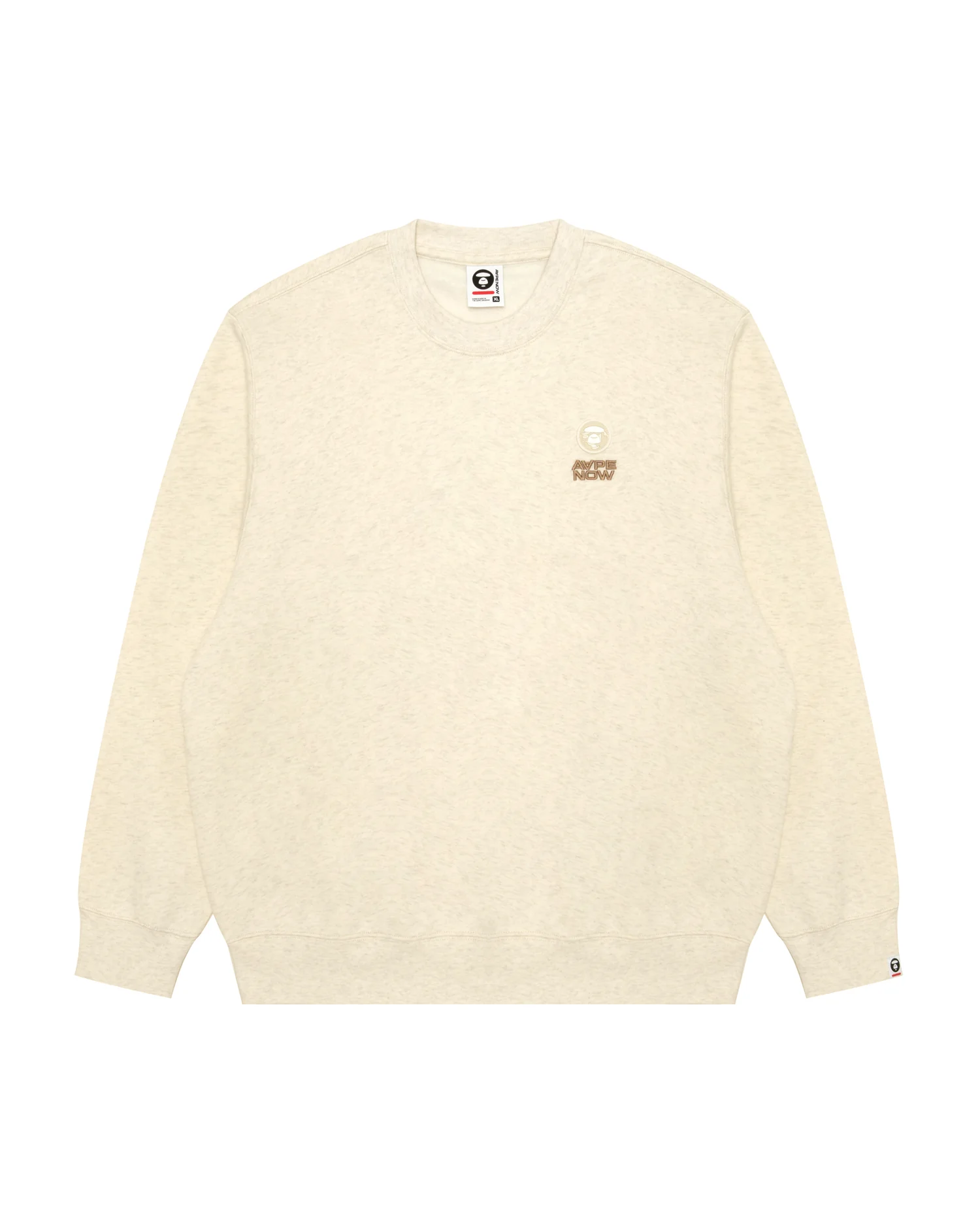 AAPENOW moonface crew neck sweatshirt